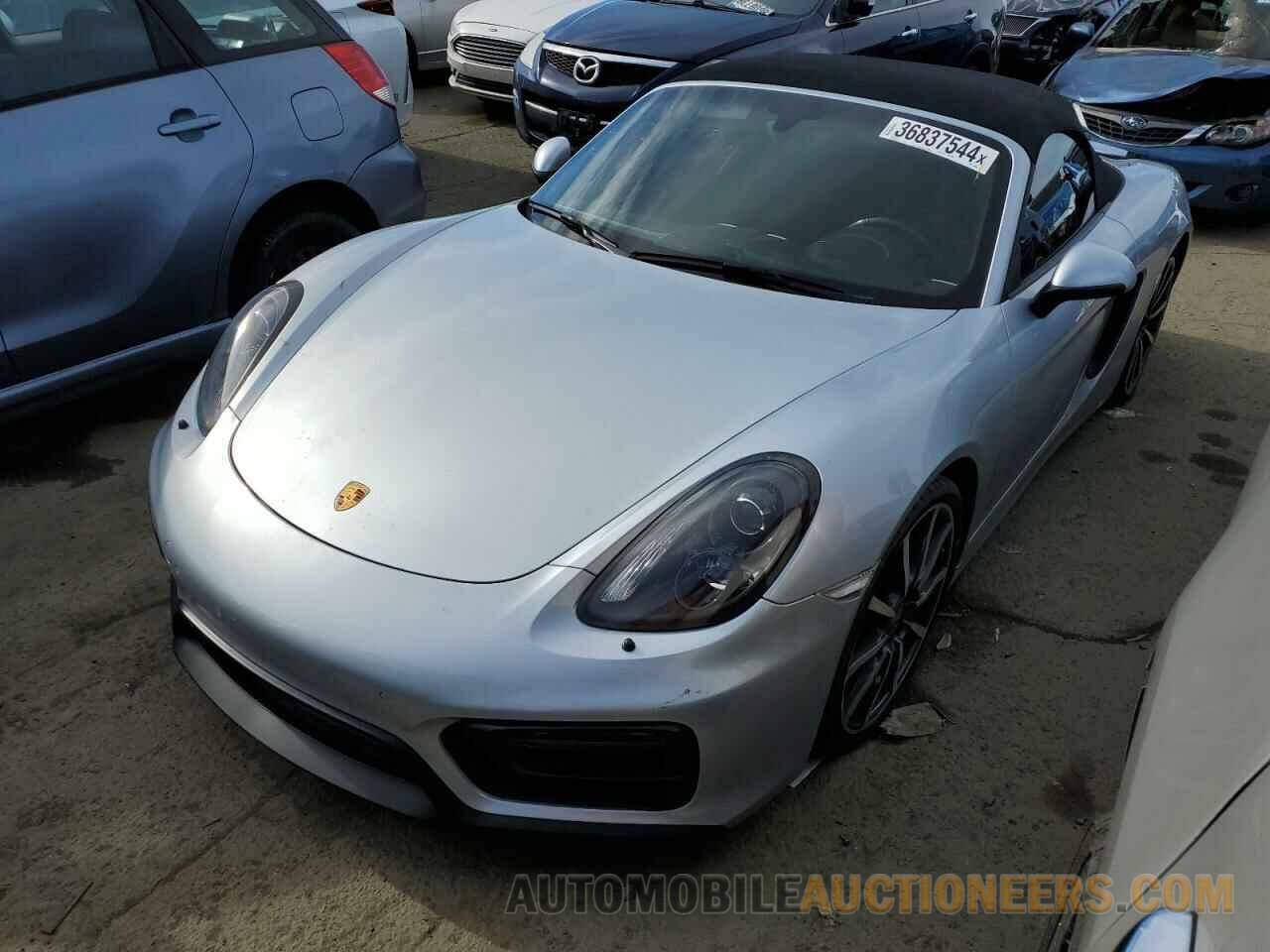 WP0CB2A80GS140295 PORSCHE BOXSTER 2016