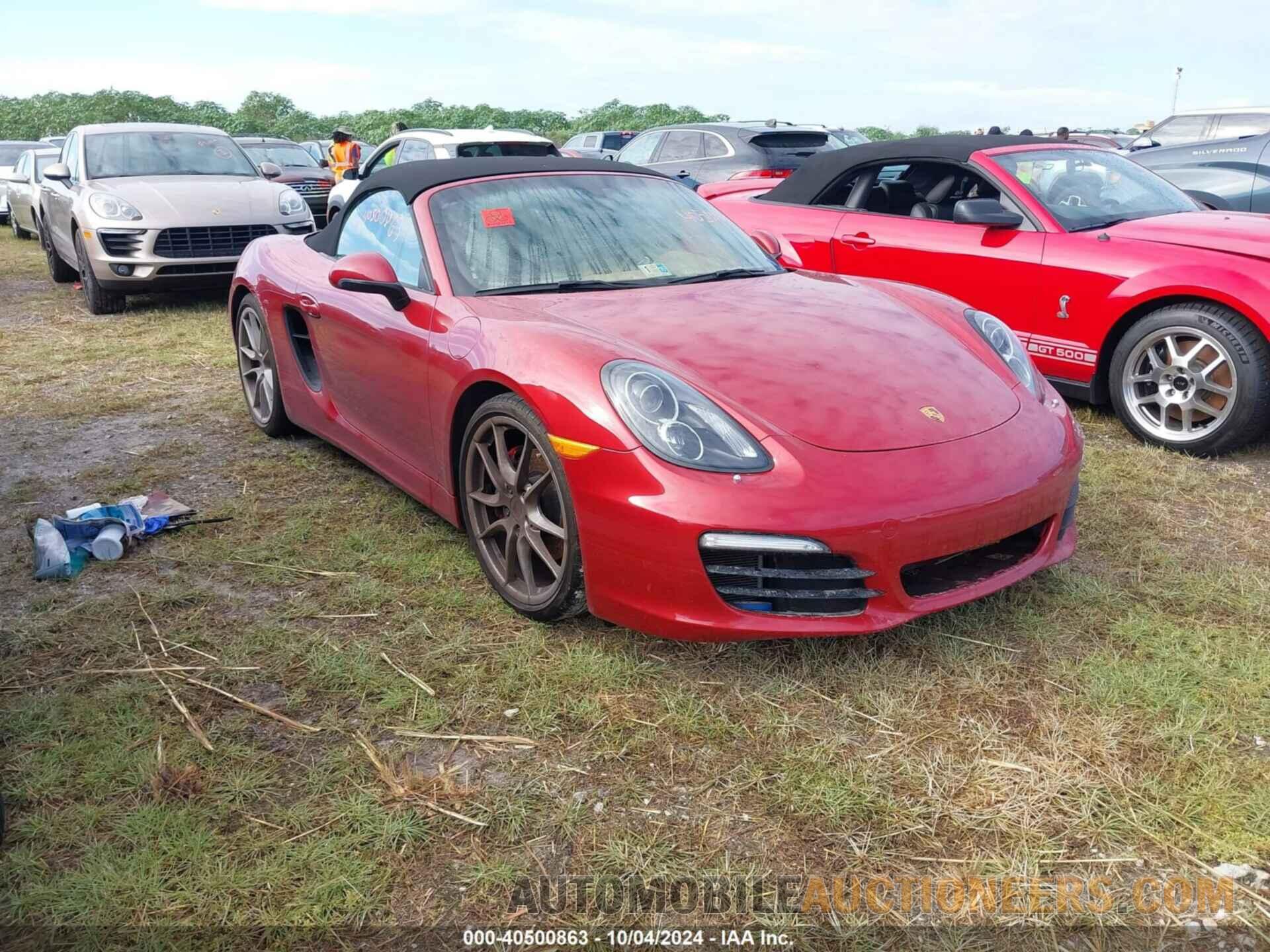 WP0CB2A81EK140643 PORSCHE BOXSTER 2014