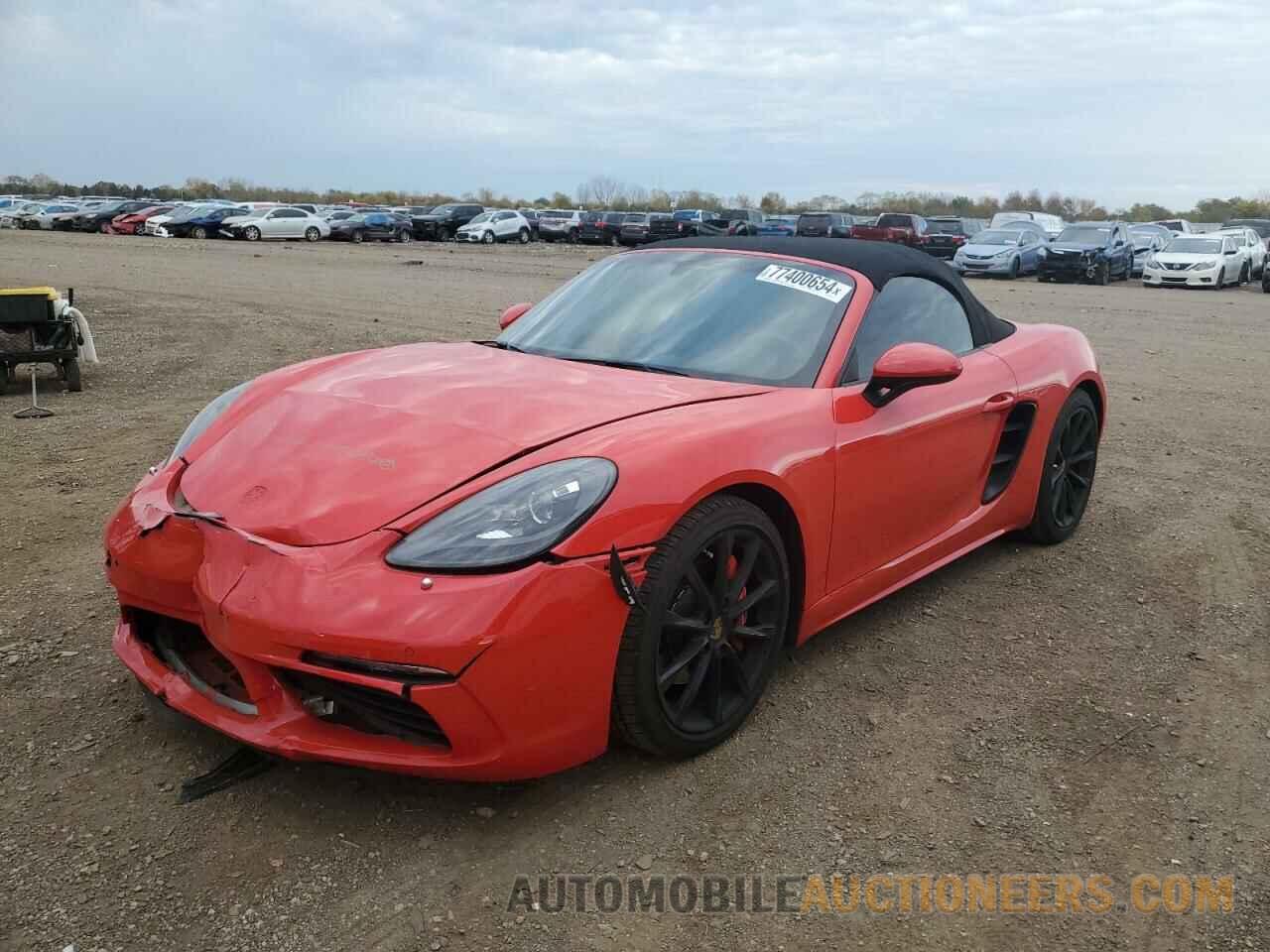 WP0CB2A82HS240853 PORSCHE BOXSTER 2017