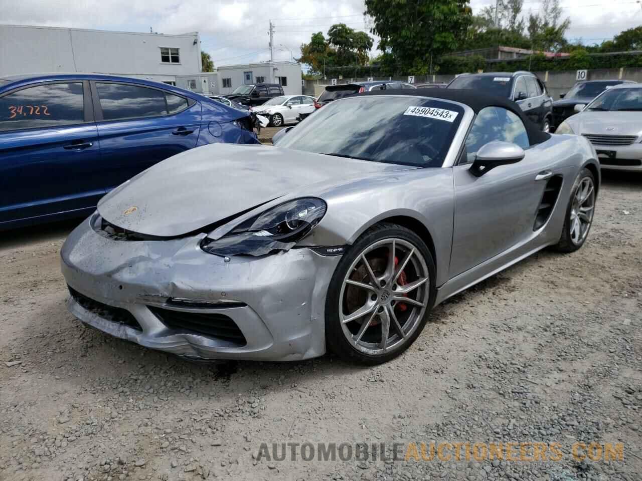 WP0CB2A83HS240795 PORSCHE BOXSTER 2017