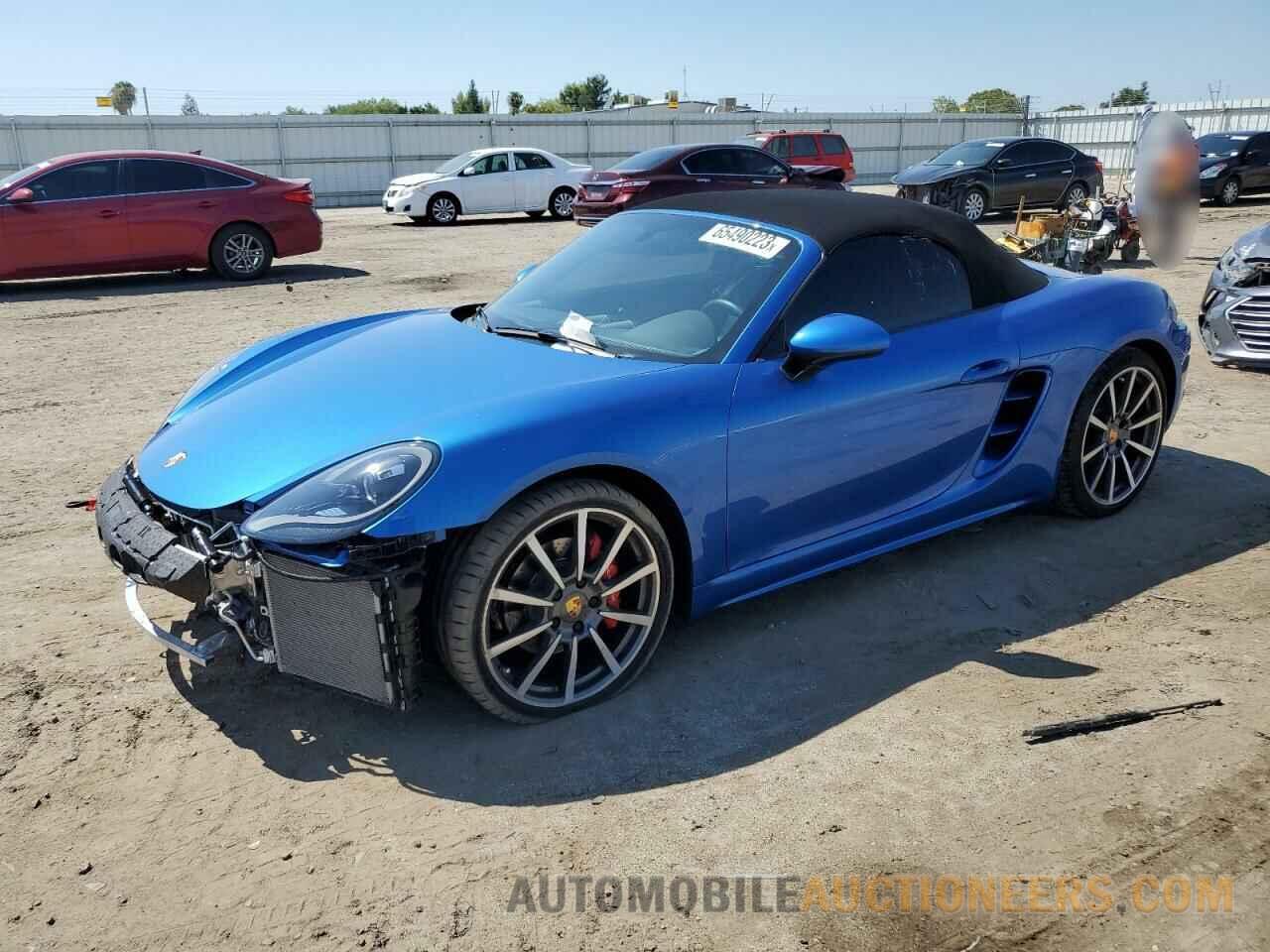 WP0CB2A83JS228460 PORSCHE BOXSTER 2018