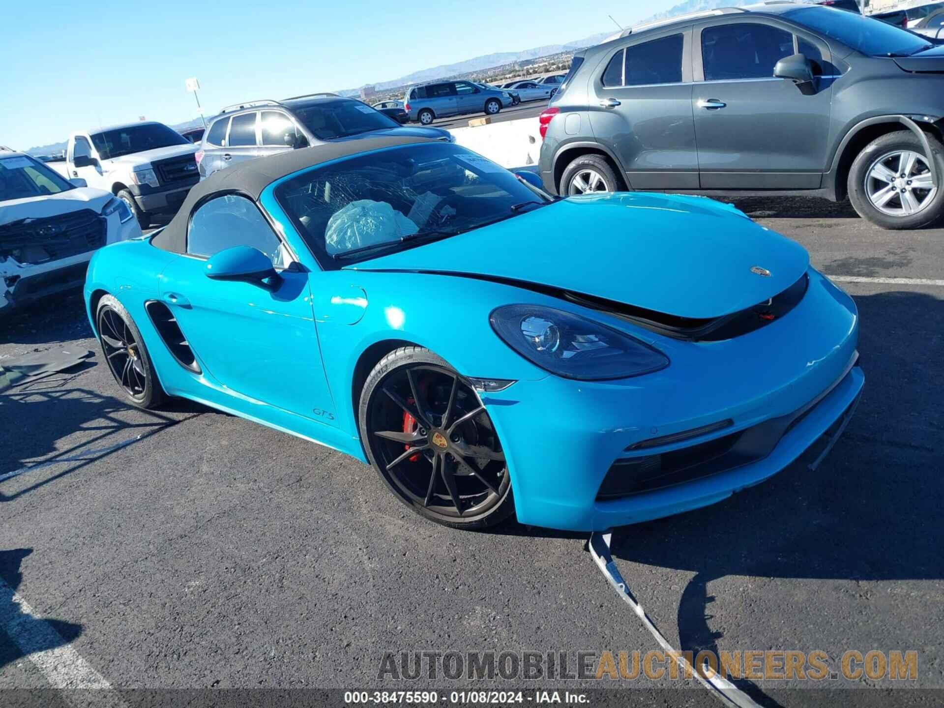 WP0CB2A84JS228869 PORSCHE 718 BOXSTER 2018