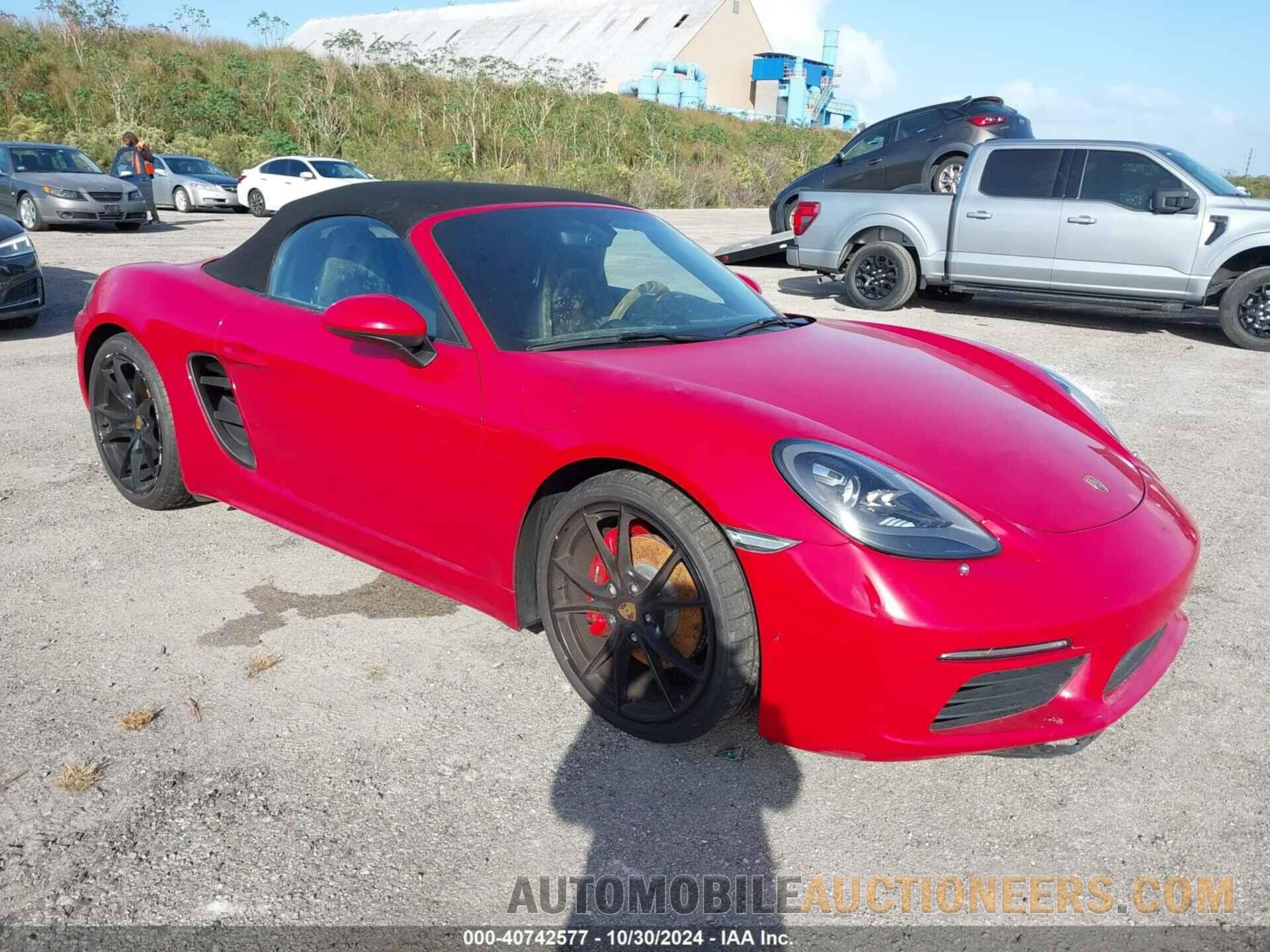 WP0CB2A85HS241138 PORSCHE 718 BOXSTER 2017