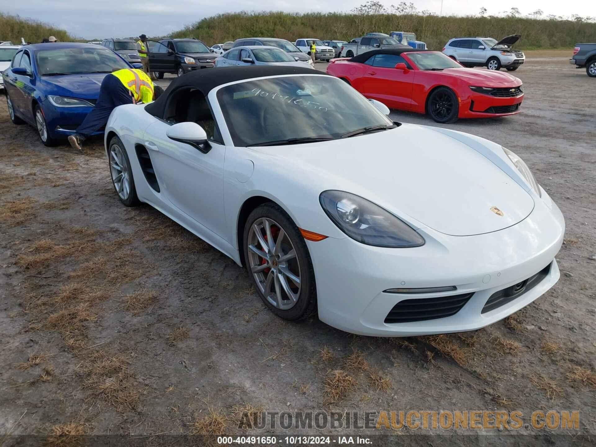 WP0CB2A85JS228458 PORSCHE 718 BOXSTER 2018