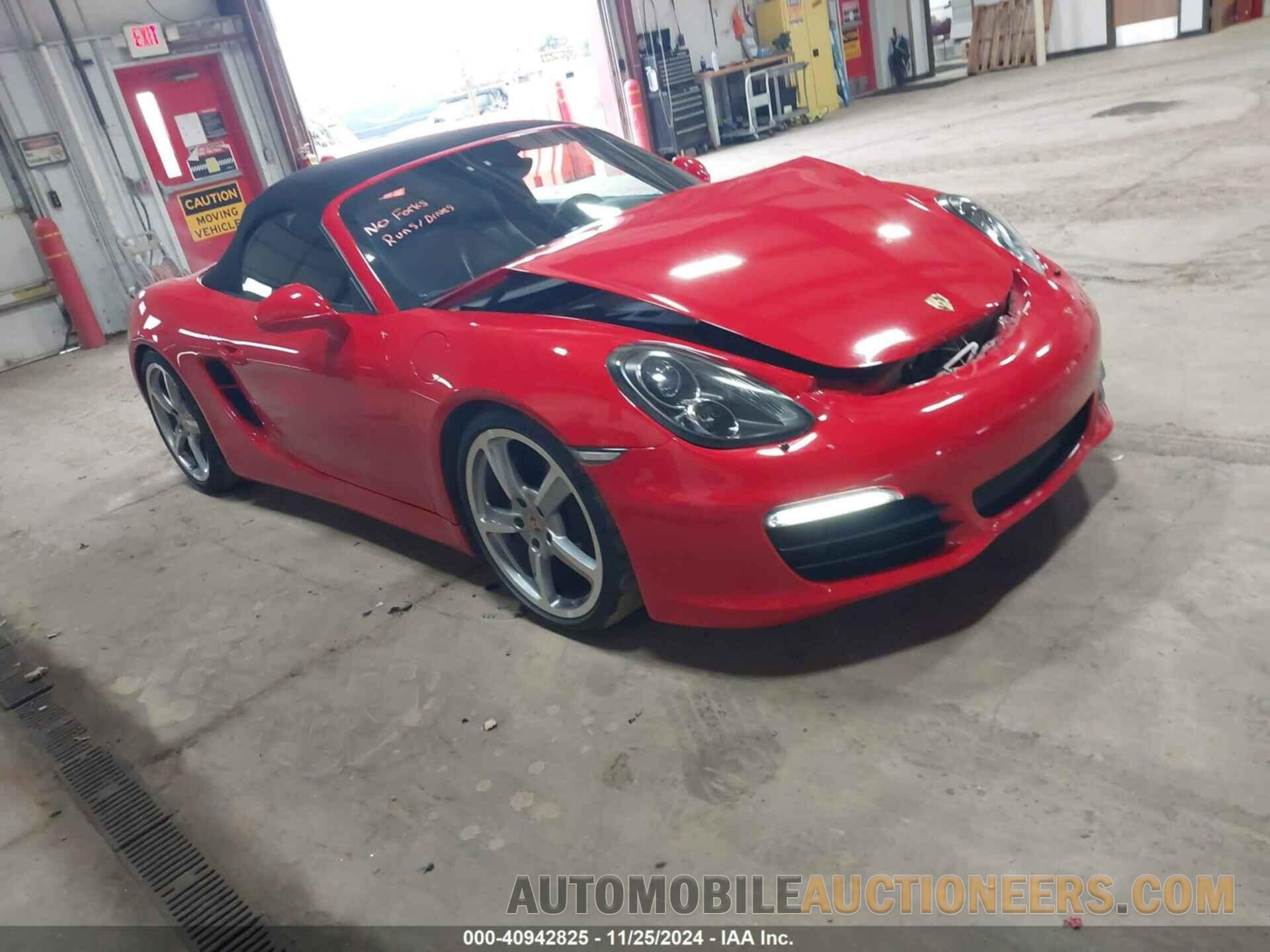 WP0CB2A86ES140735 PORSCHE BOXSTER 2014