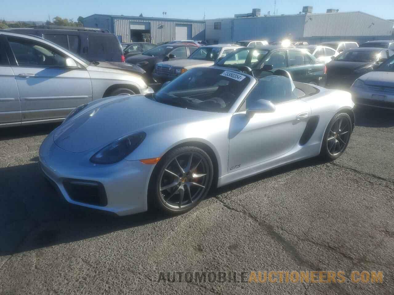 WP0CB2A86GS140284 PORSCHE BOXSTER 2016