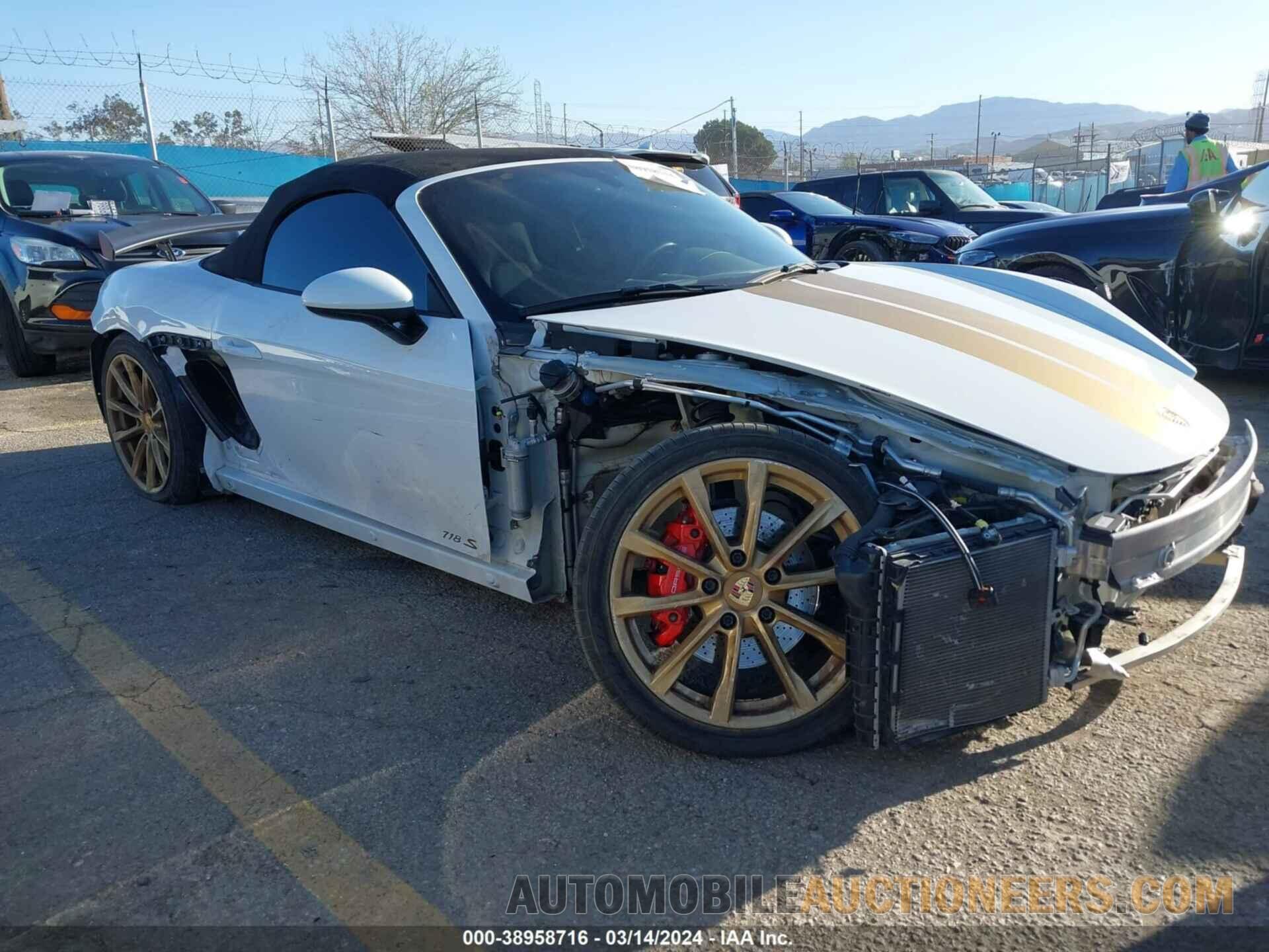 WP0CB2A87HS240881 PORSCHE 718 BOXSTER 2017