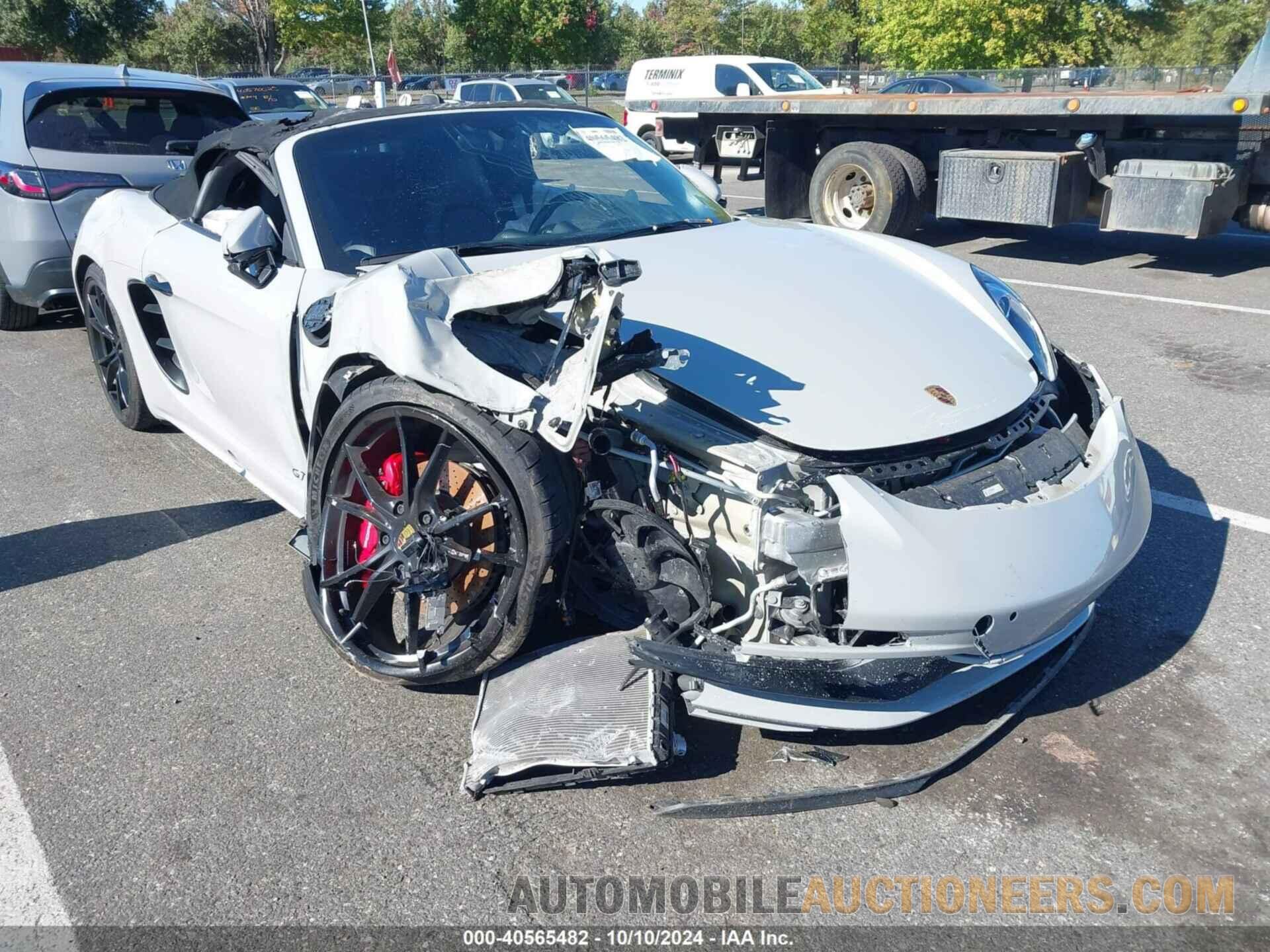 WP0CB2A87JS229367 PORSCHE 718 BOXSTER 2018