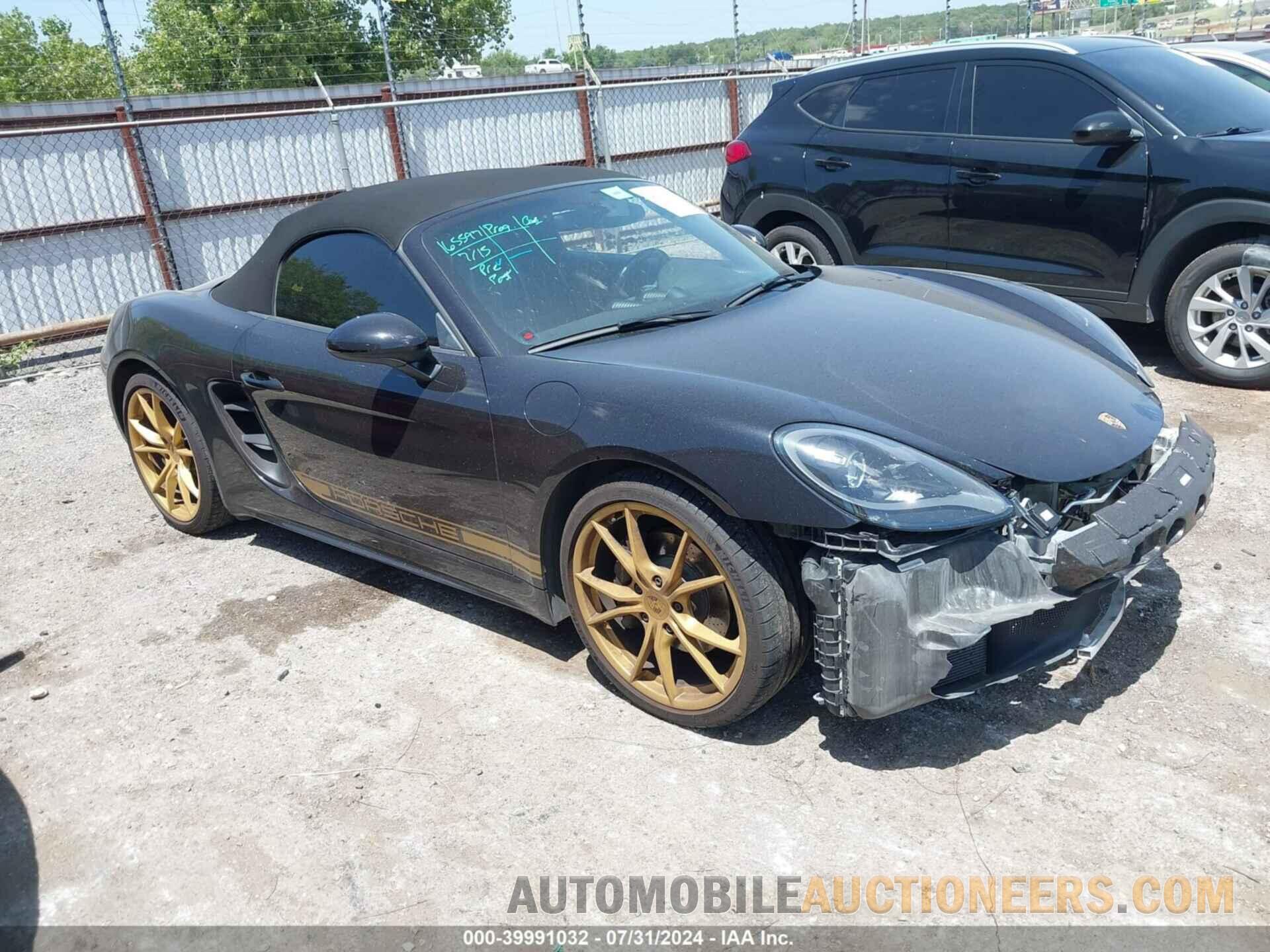 WP0CB2A87KS228107 PORSCHE 718 BOXSTER 2019