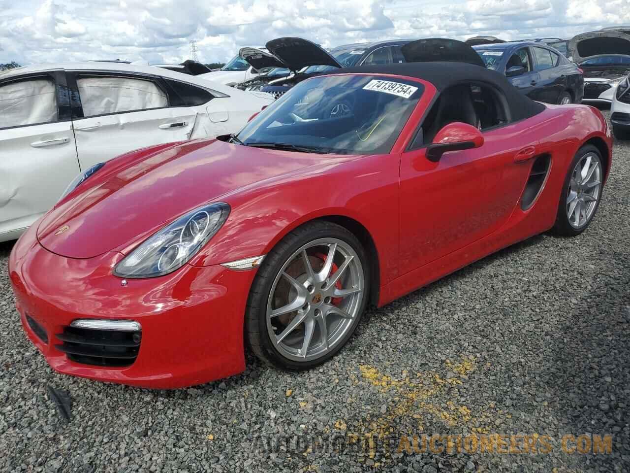 WP0CB2A89FS140214 PORSCHE BOXSTER 2015