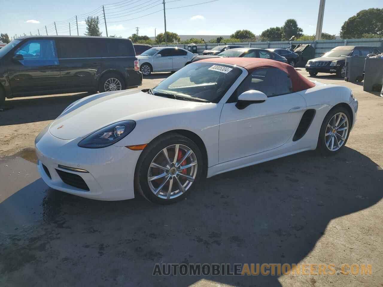 WP0CB2A89HS240851 PORSCHE BOXSTER 2017