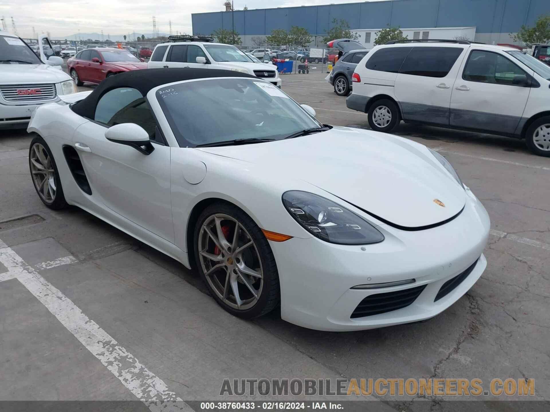 WP0CB2A8XNS221074 PORSCHE 718 BOXSTER 2022