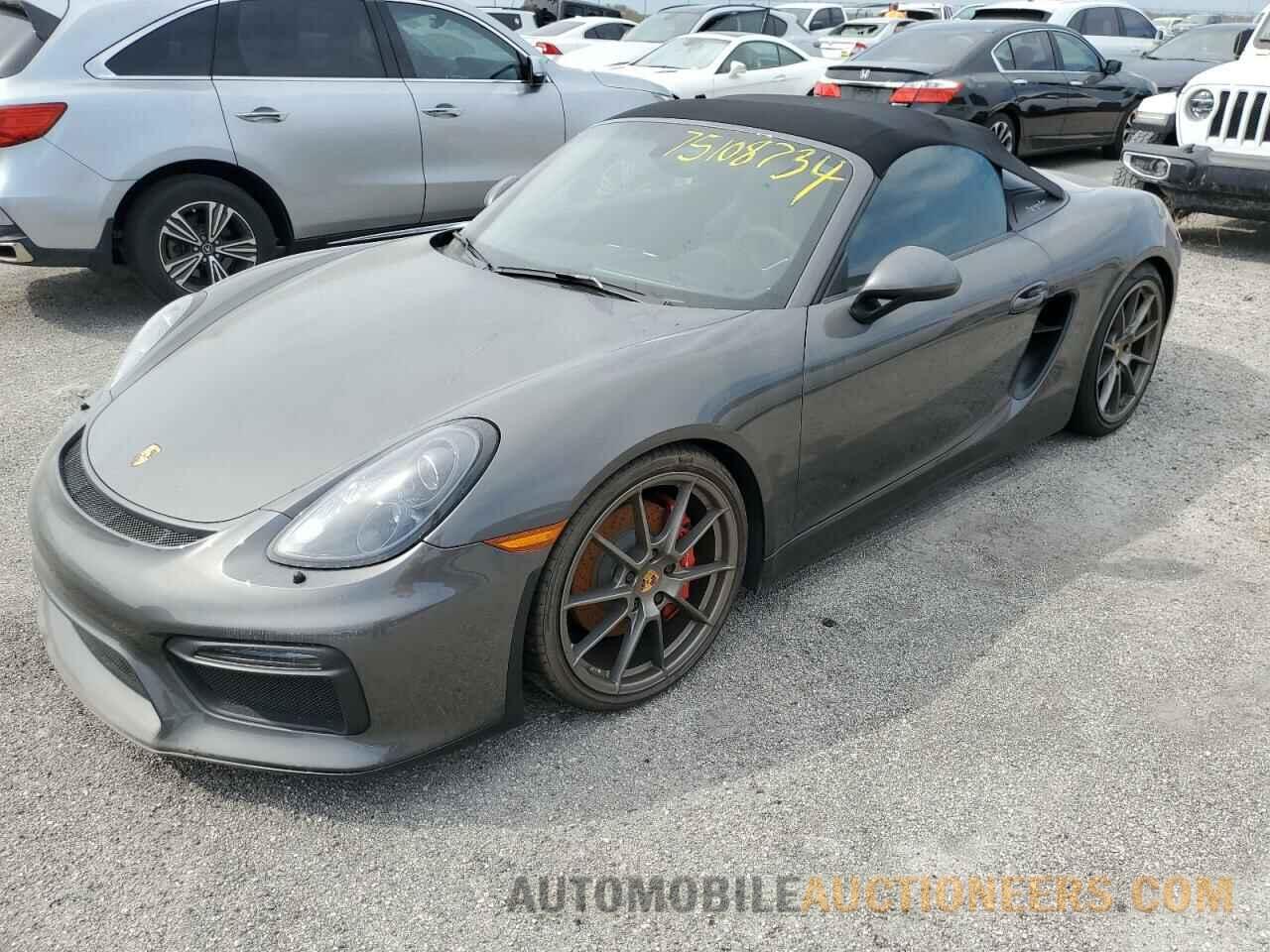 WP0CC2A80GS152413 PORSCHE BOXSTER 2016