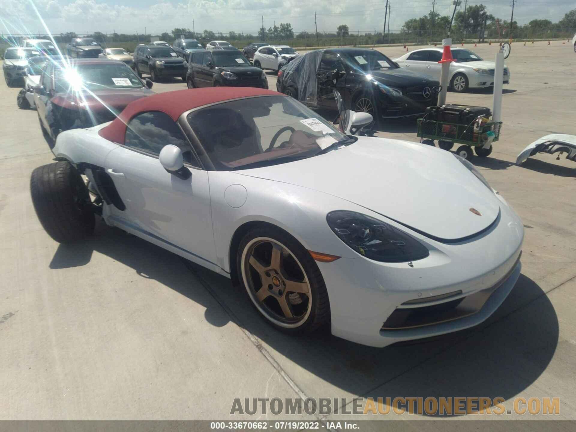 WP0CD2A8XNS228567 PORSCHE 718 BOXSTER 2022