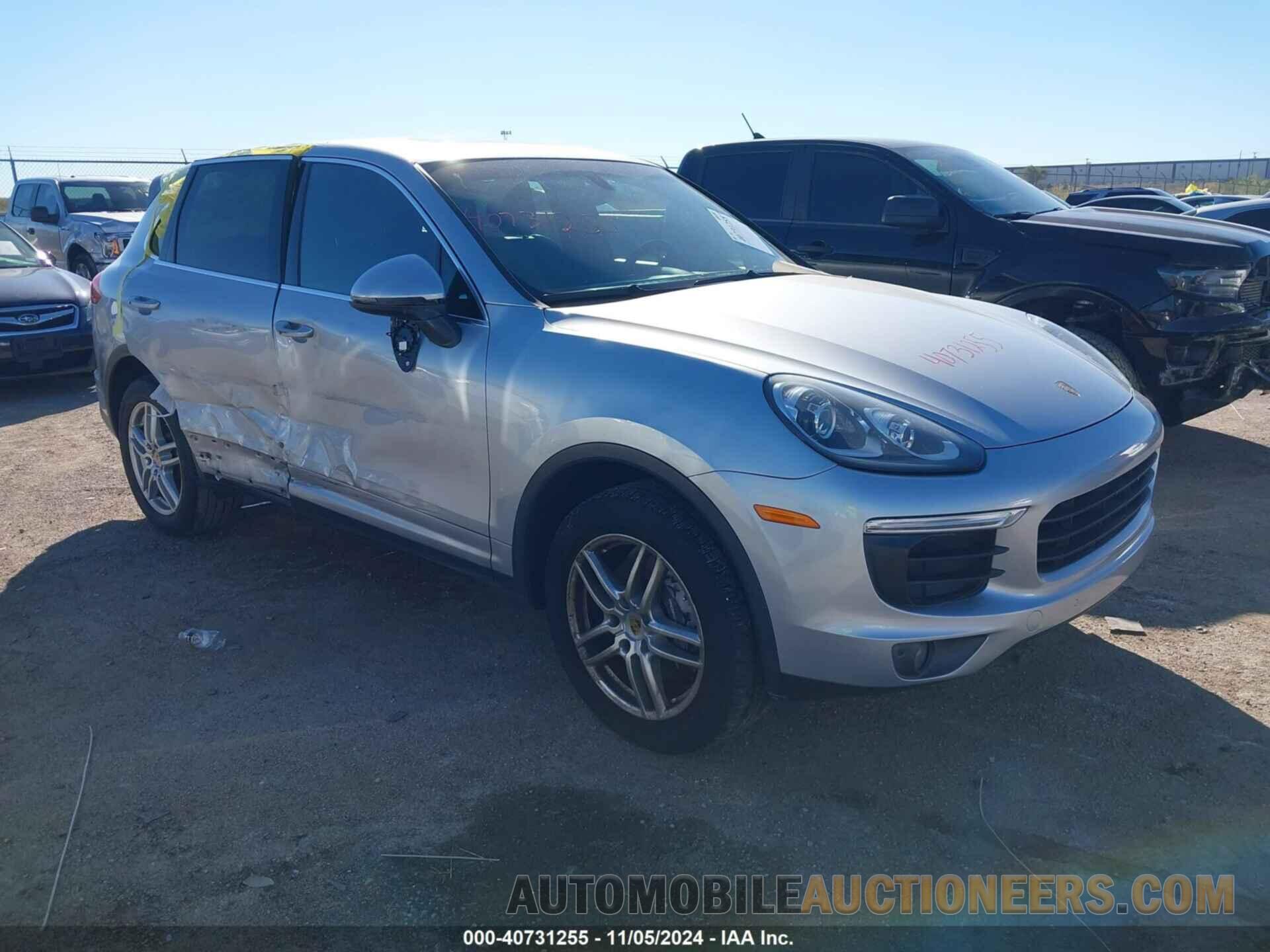 WP1AA2A20GKA09985 PORSCHE CAYENNE 2016