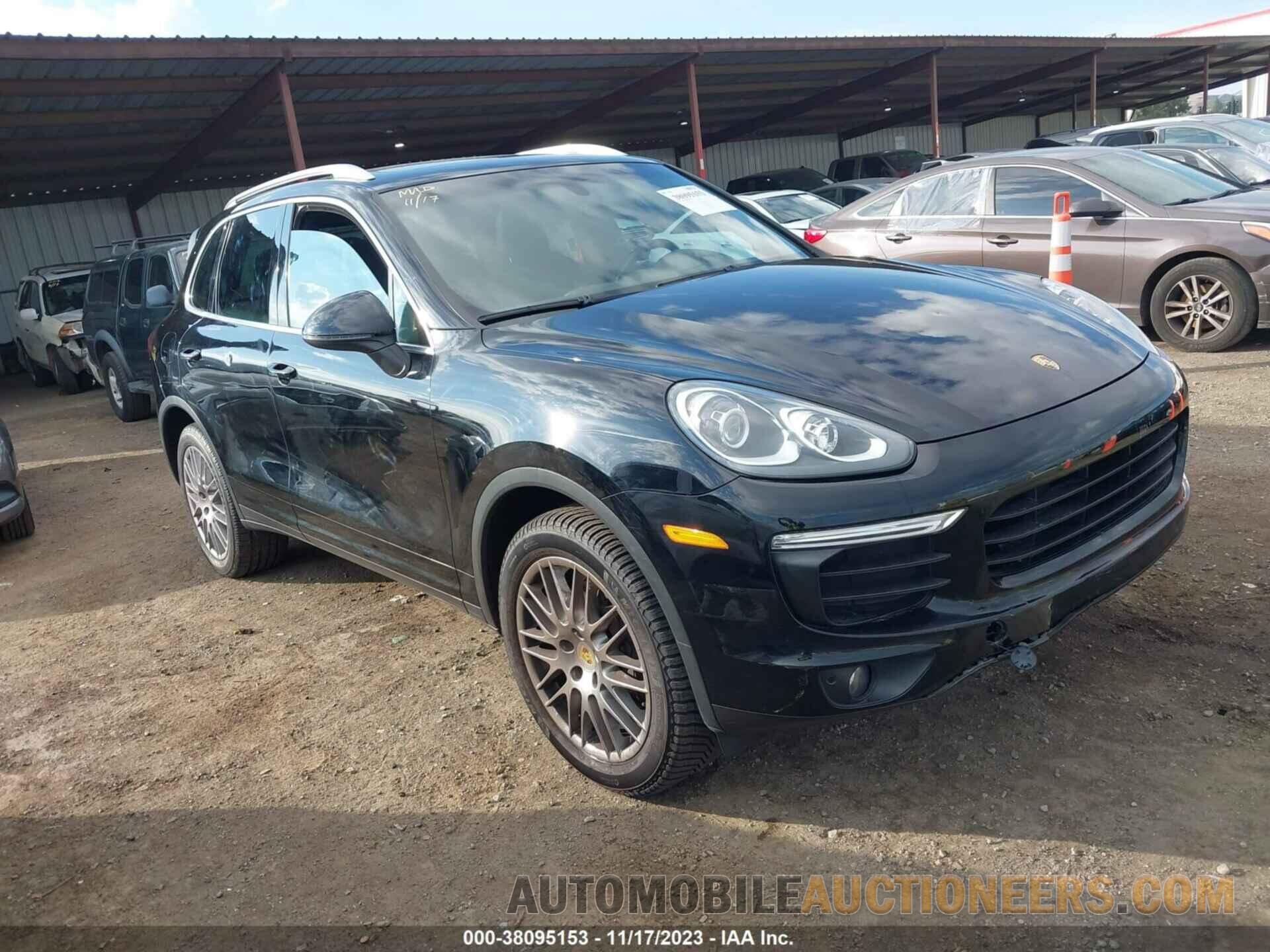 WP1AA2A20GKA12143 PORSCHE CAYENNE 2016