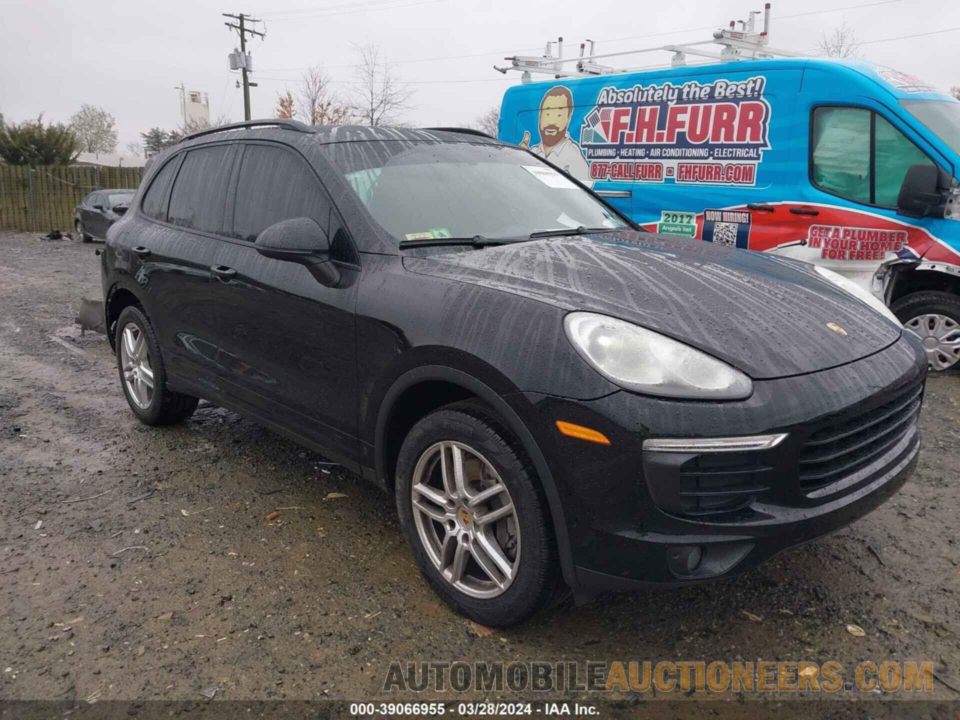 WP1AA2A20GKA14135 PORSCHE CAYENNE 2016