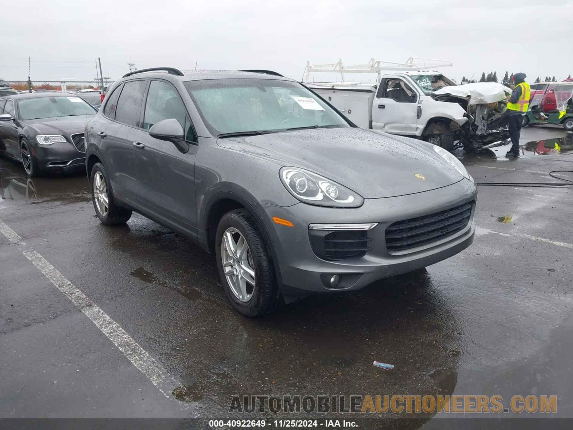 WP1AA2A20GKA16130 PORSCHE CAYENNE 2016