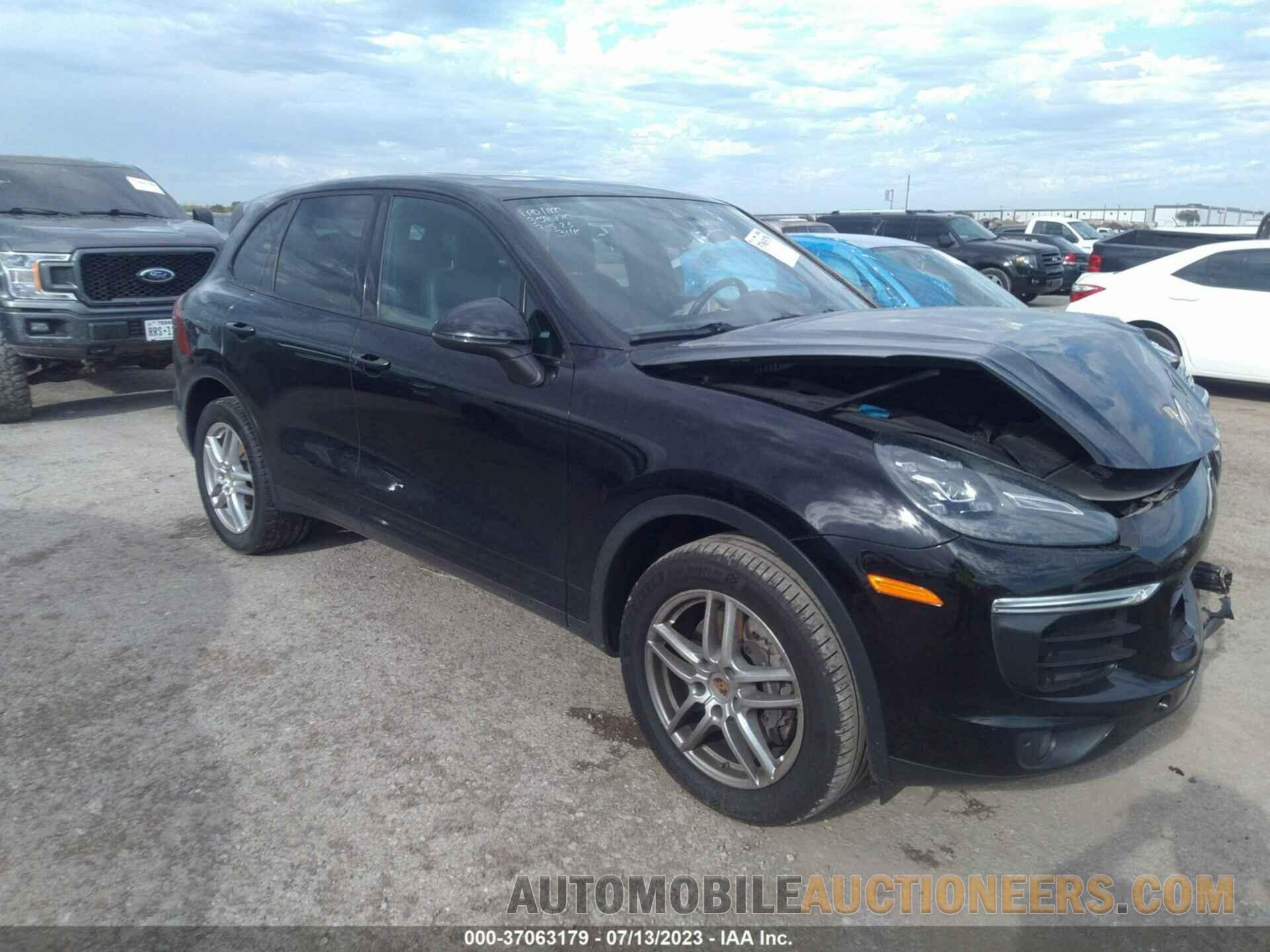 WP1AA2A20GLA05400 PORSCHE CAYENNE 2016