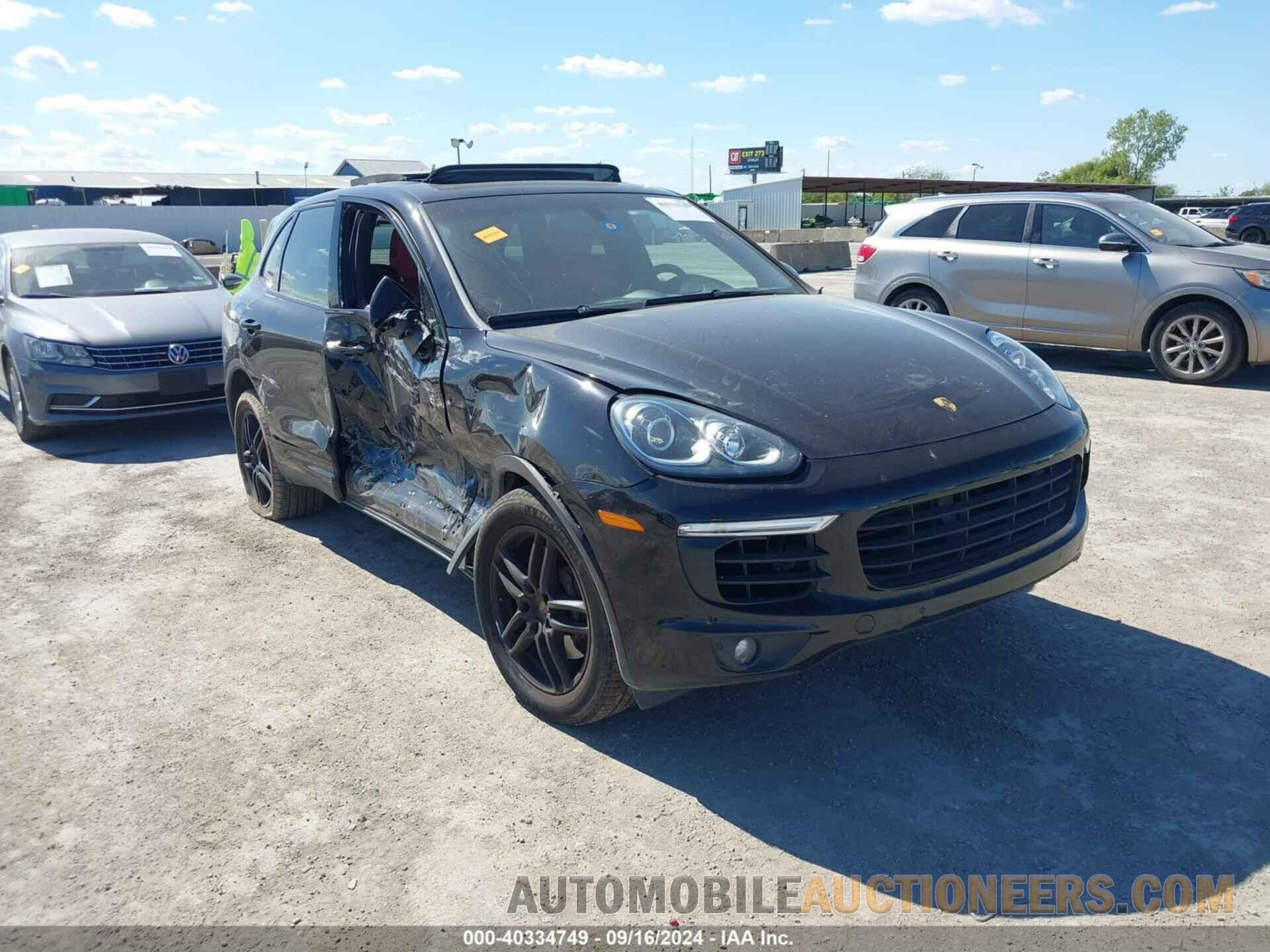 WP1AA2A20GLA10788 PORSCHE CAYENNE 2016