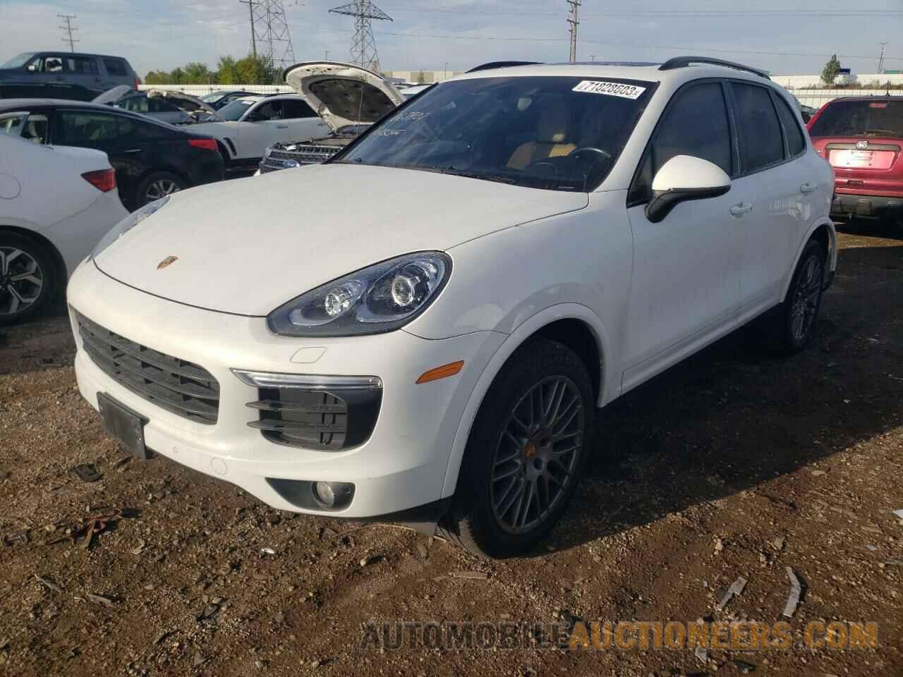 WP1AA2A20HKA87670 PORSCHE CAYENNE 2017