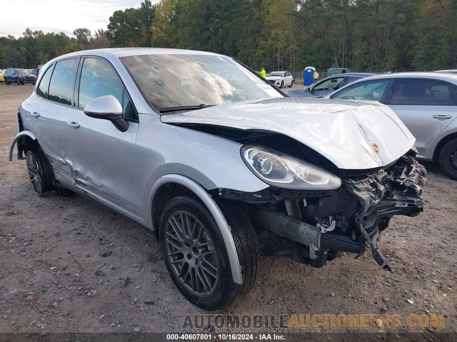 WP1AA2A20HKA92089 PORSCHE CAYENNE 2017