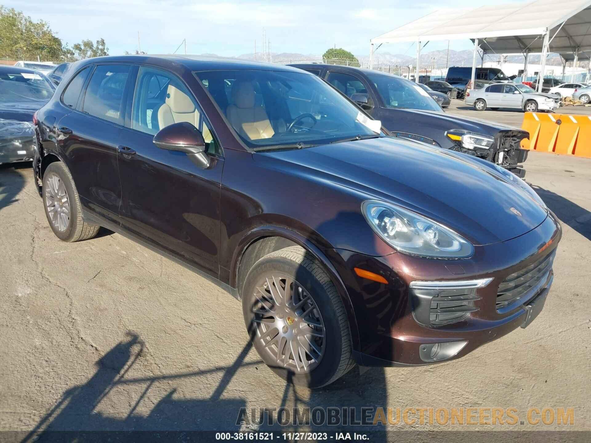 WP1AA2A20JKA05636 PORSCHE CAYENNE 2018