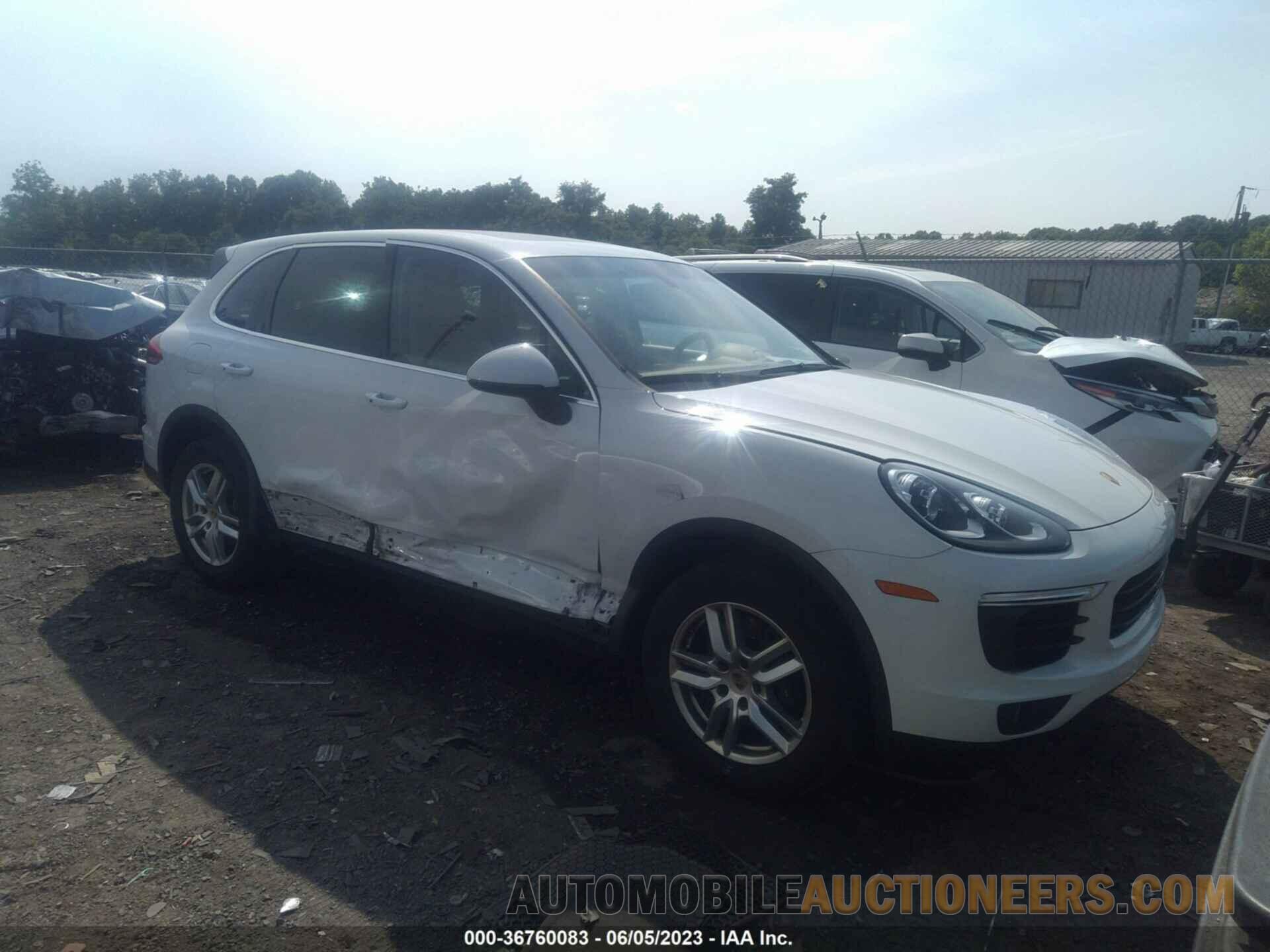 WP1AA2A21GKA09820 PORSCHE CAYENNE 2016