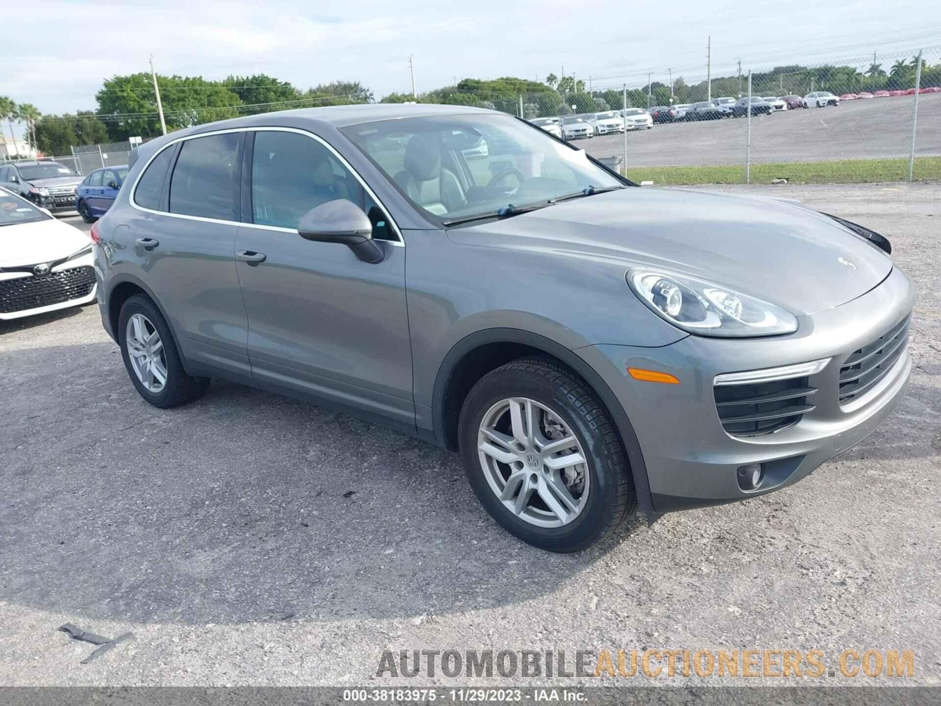 WP1AA2A21GLA01758 PORSCHE CAYENNE 2016