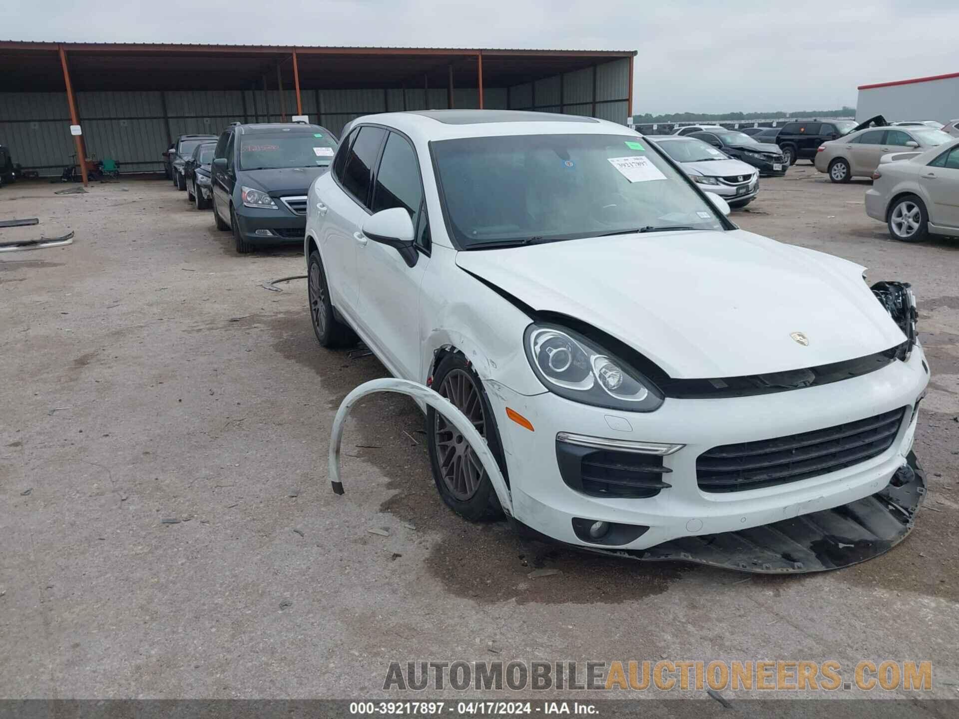 WP1AA2A21HKA91422 PORSCHE CAYENNE 2017