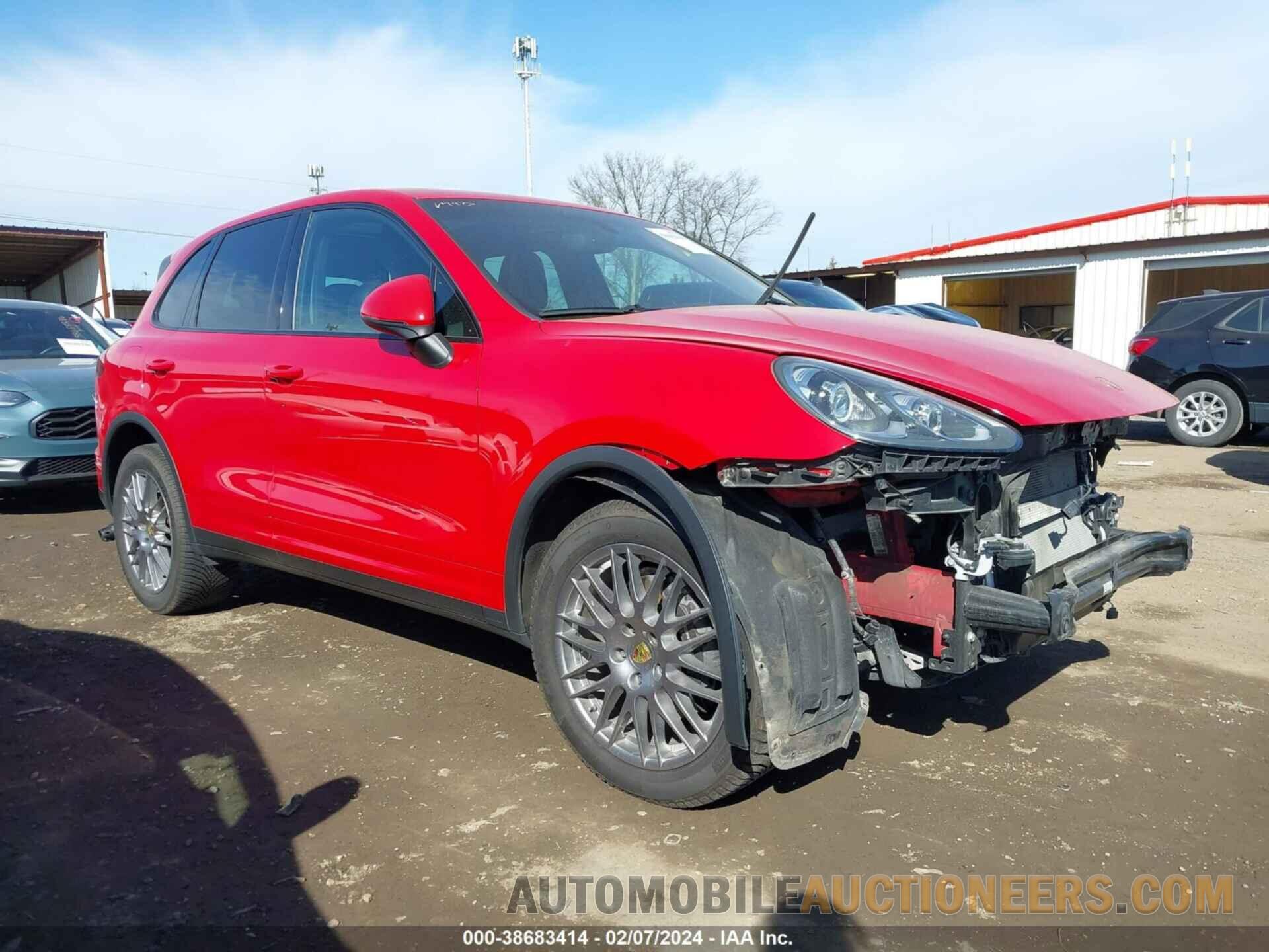 WP1AA2A21JKA04625 PORSCHE CAYENNE 2018