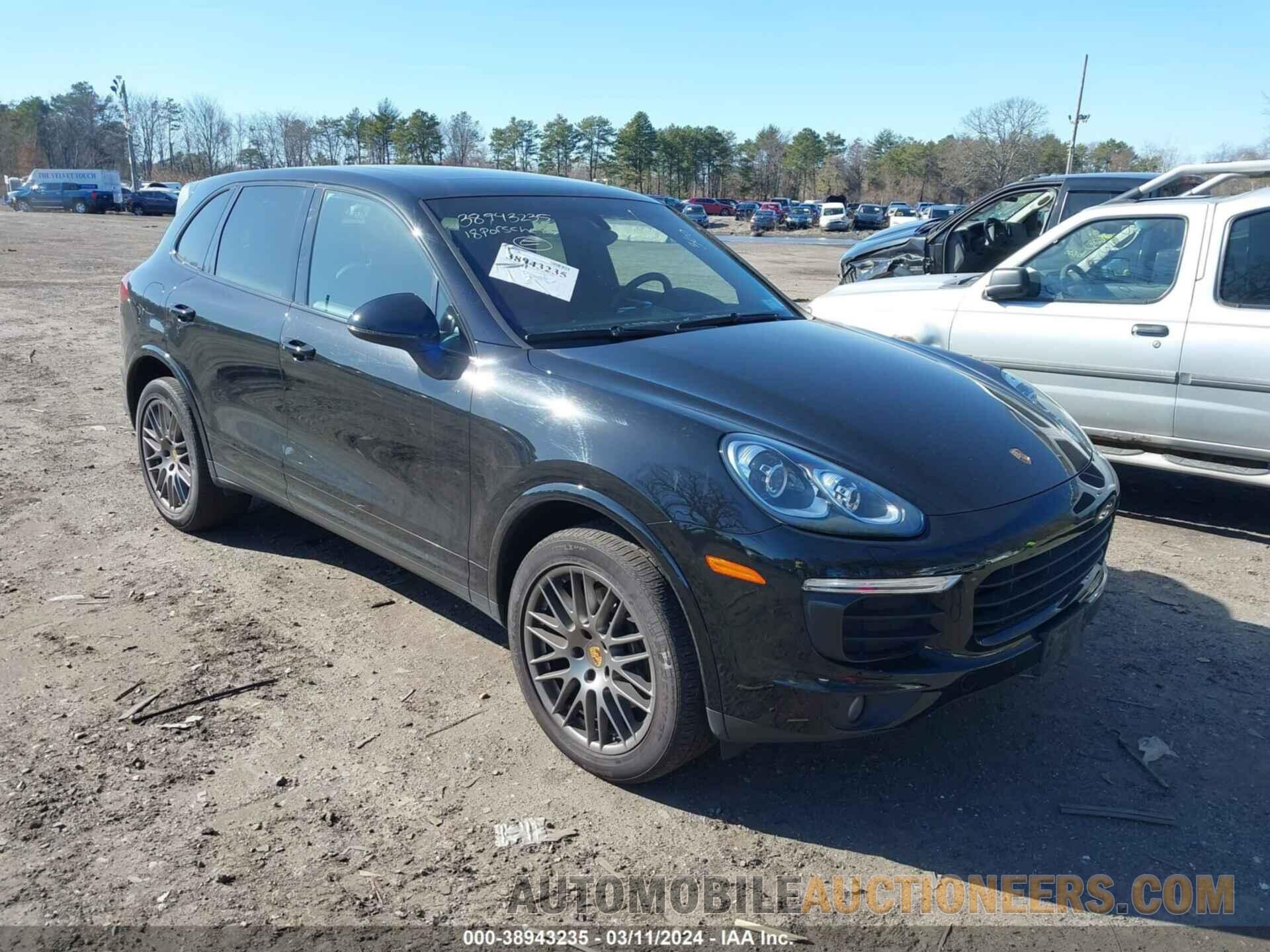 WP1AA2A21JKA05063 PORSCHE CAYENNE 2018