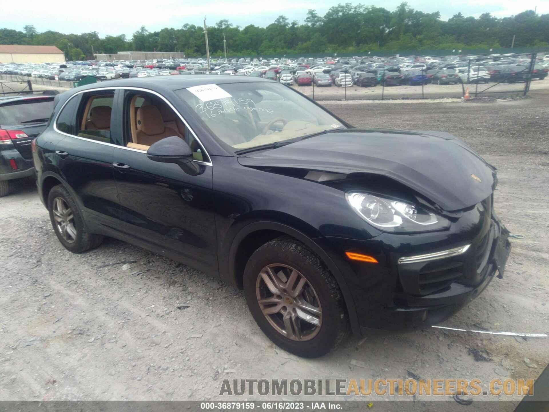 WP1AA2A22GKA08658 PORSCHE CAYENNE 2016