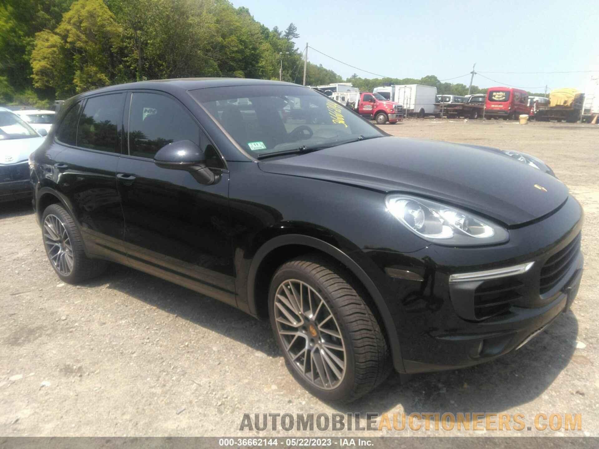 WP1AA2A22GKA09485 PORSCHE CAYENNE 2016