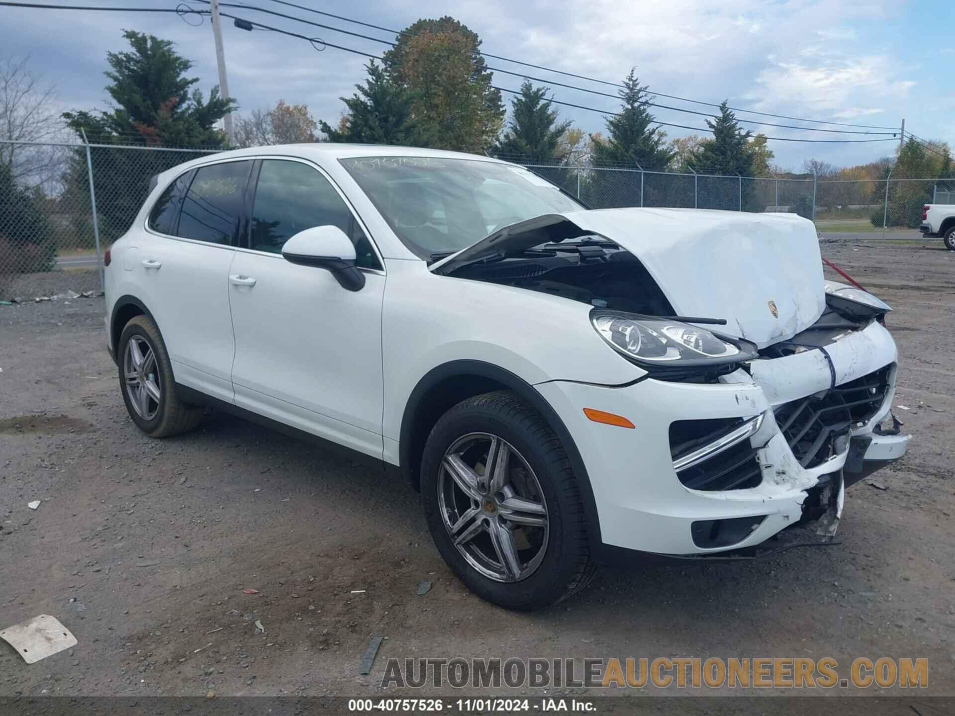 WP1AA2A22GLA03986 PORSCHE CAYENNE 2016