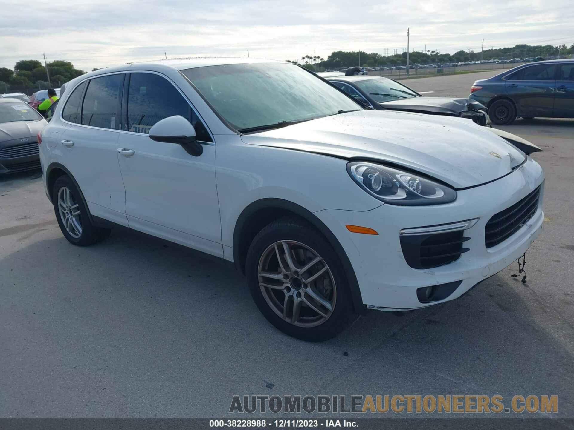 WP1AA2A22GLA06368 PORSCHE CAYENNE 2016