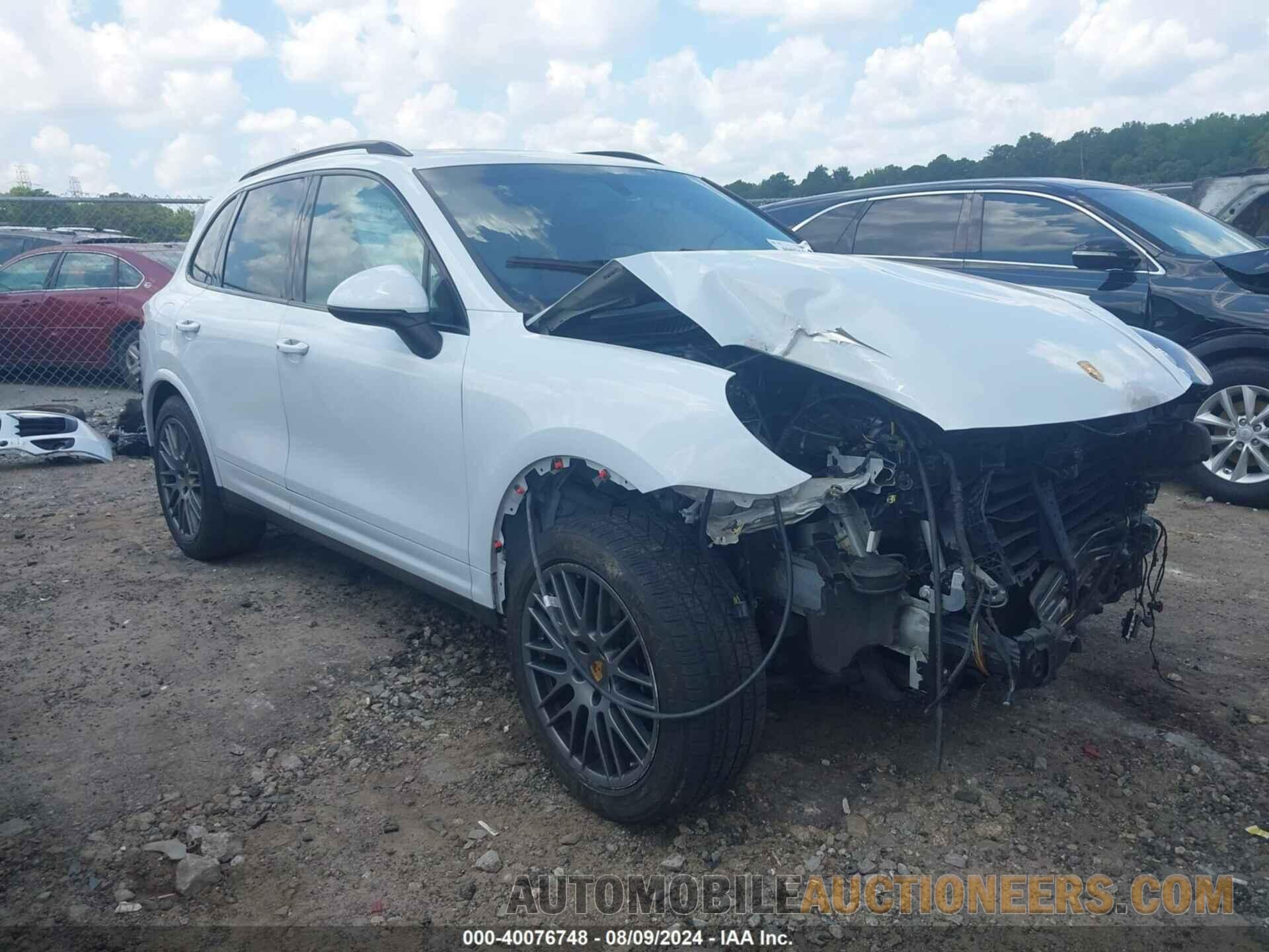 WP1AA2A22HKA88562 PORSCHE CAYENNE 2017