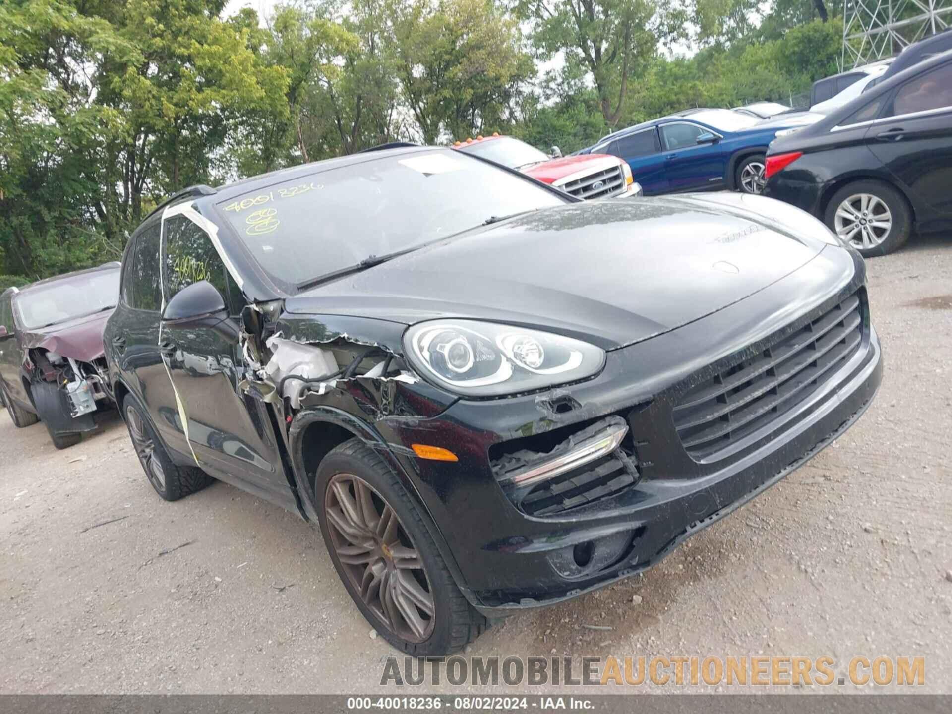 WP1AA2A22JKA01751 PORSCHE CAYENNE 2018