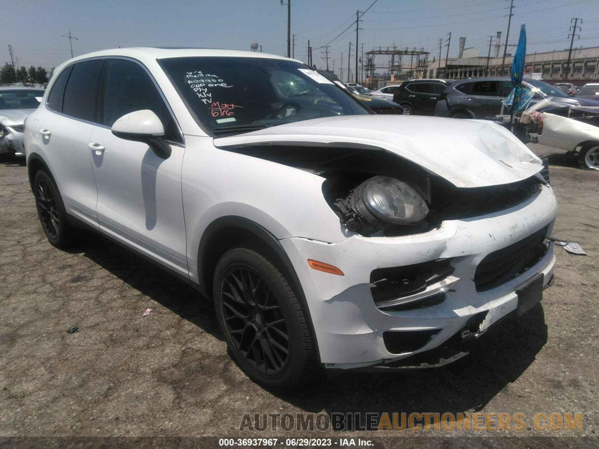 WP1AA2A23GKA09950 PORSCHE CAYENNE 2016