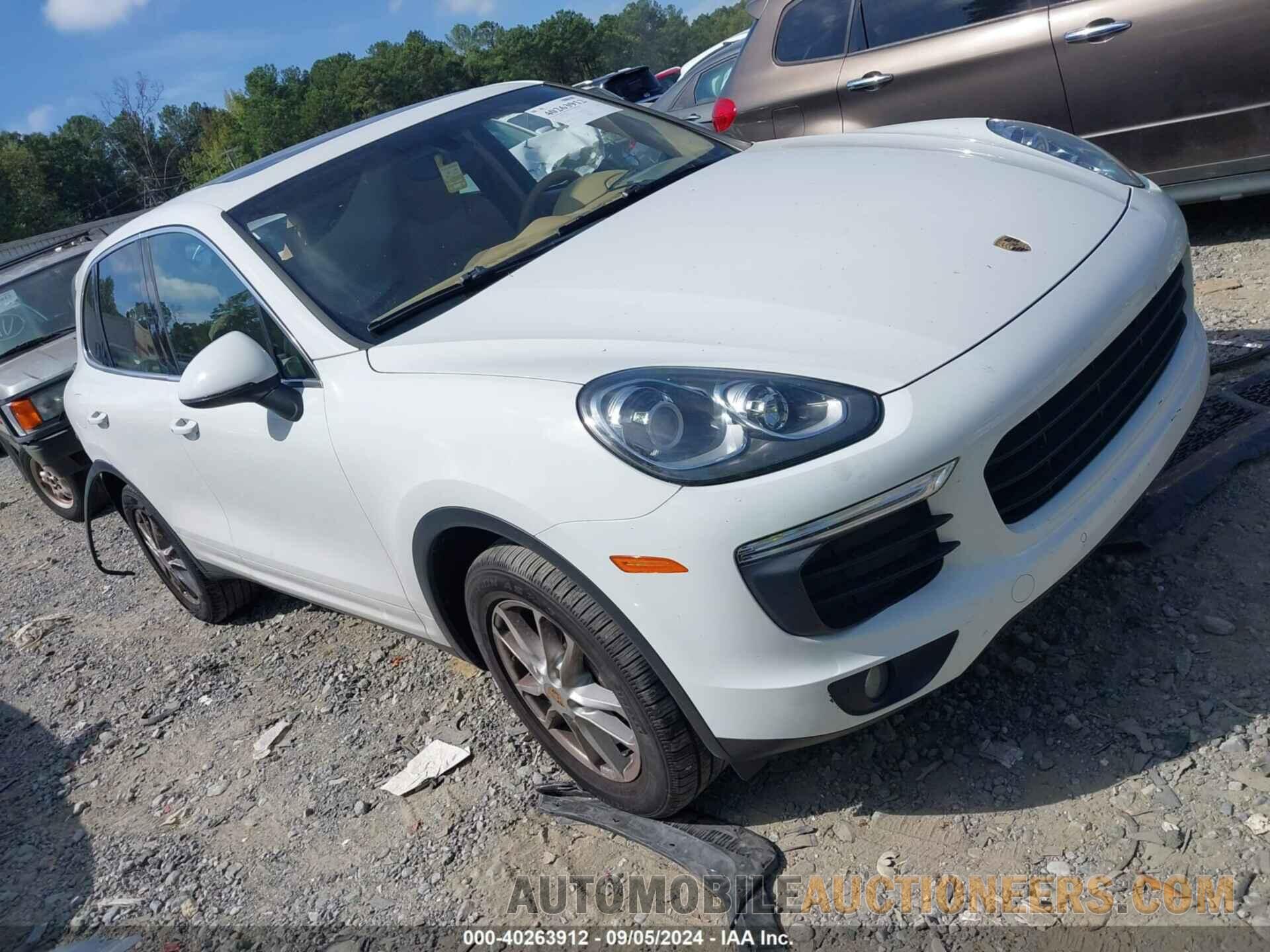 WP1AA2A23GKA14436 PORSCHE CAYENNE 2016