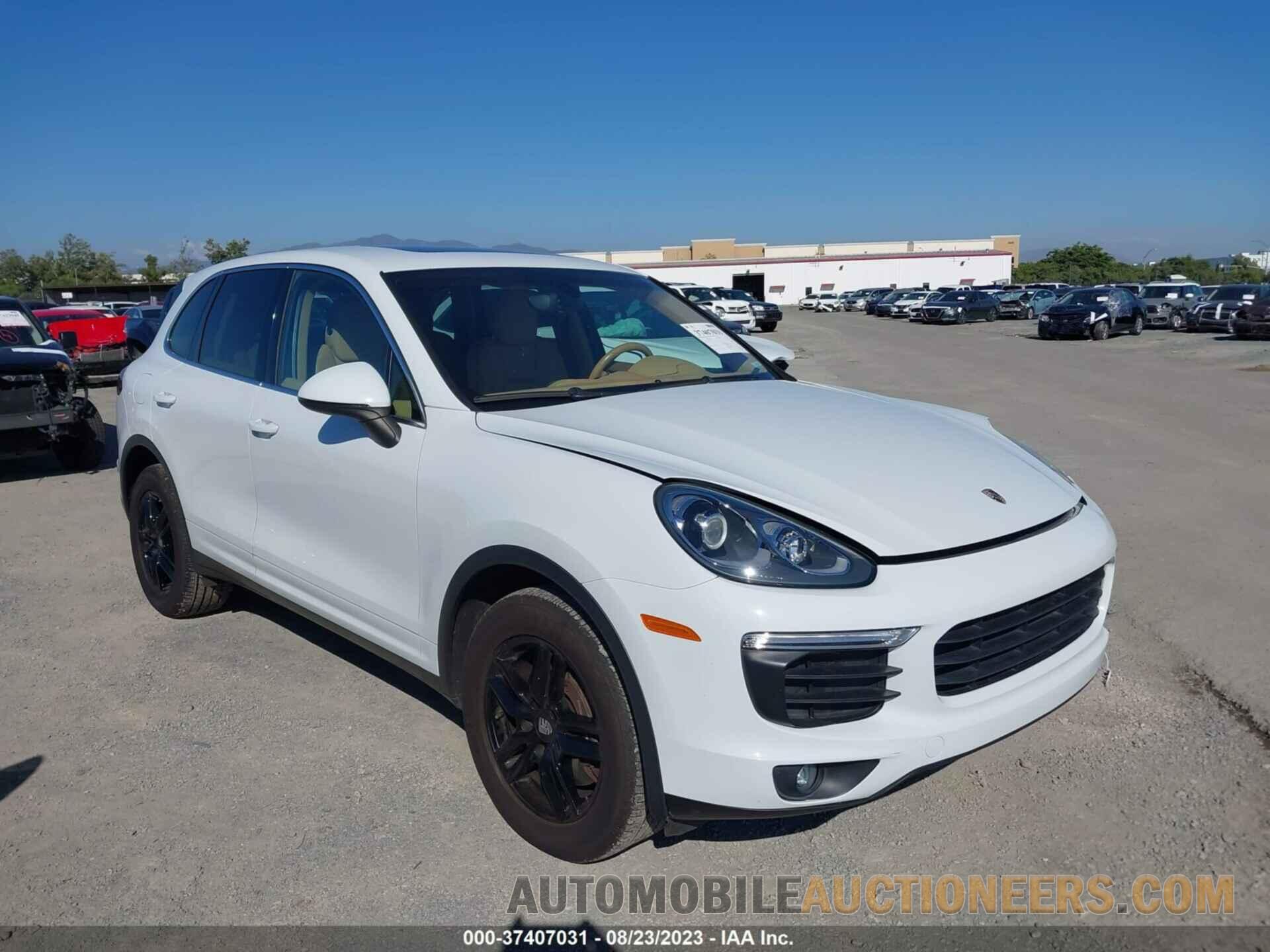 WP1AA2A23GKA15165 PORSCHE CAYENNE 2016