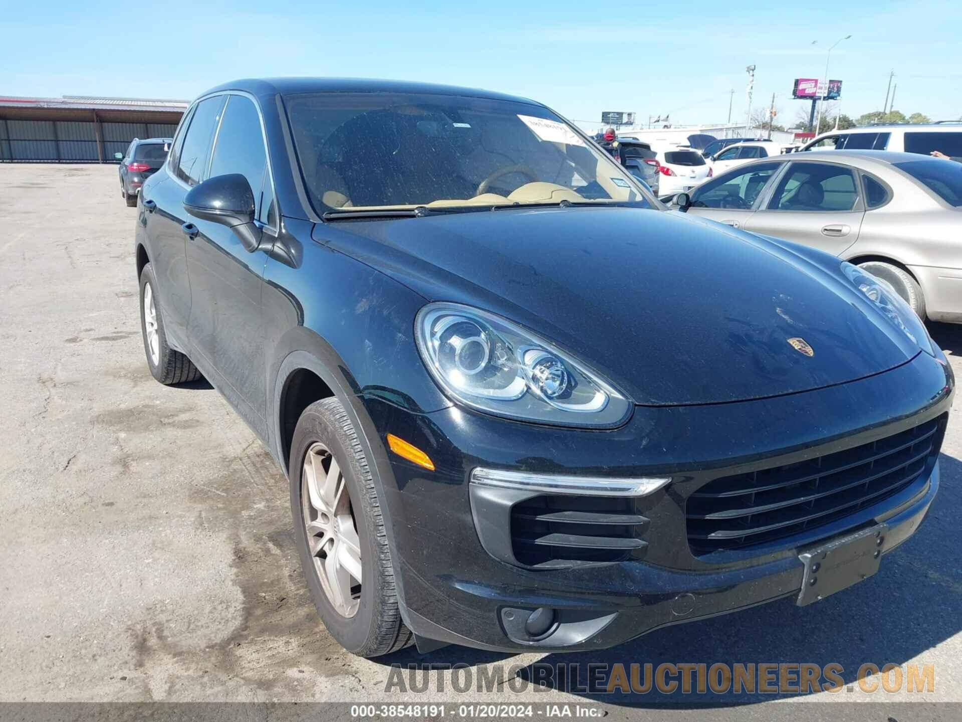 WP1AA2A23GKA37196 PORSCHE CAYENNE 2016