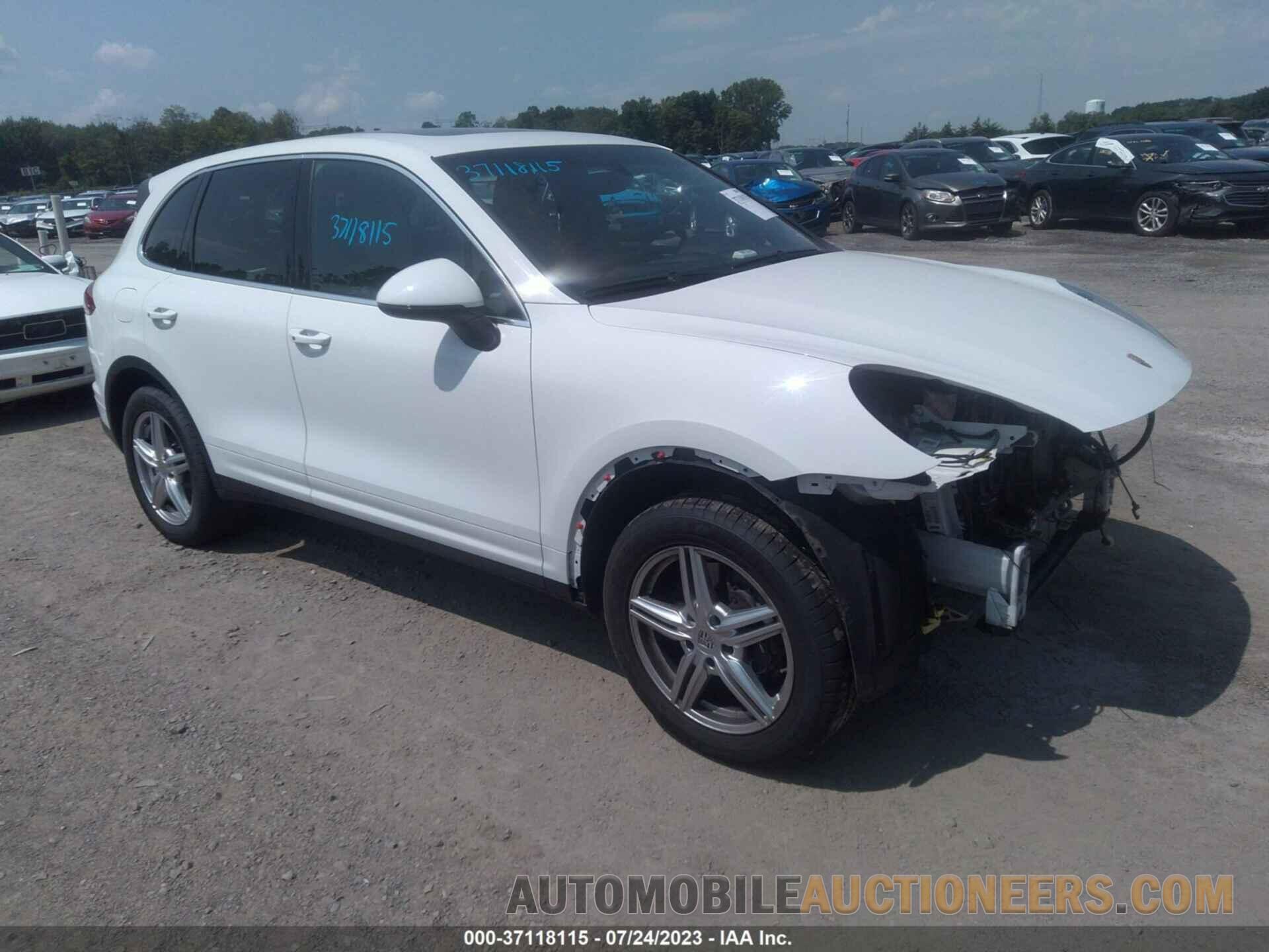 WP1AA2A23GKA37487 PORSCHE CAYENNE 2016