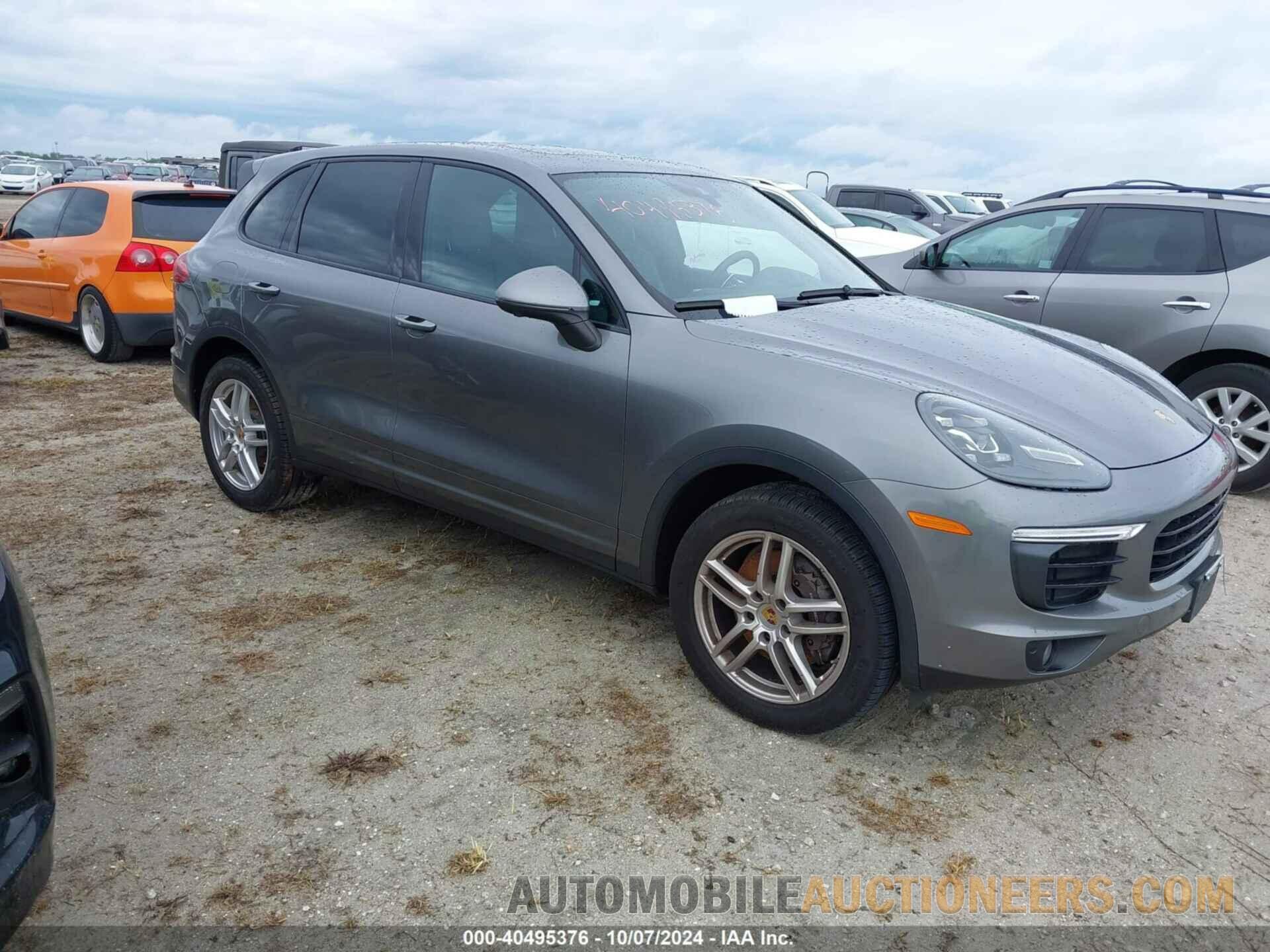 WP1AA2A23GLA05326 PORSCHE CAYENNE 2016