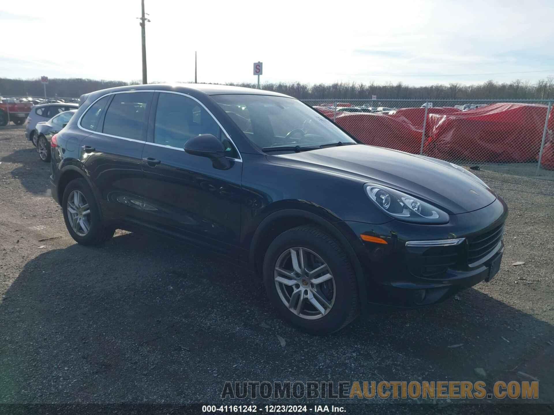 WP1AA2A24GKA08354 PORSCHE CAYENNE 2016