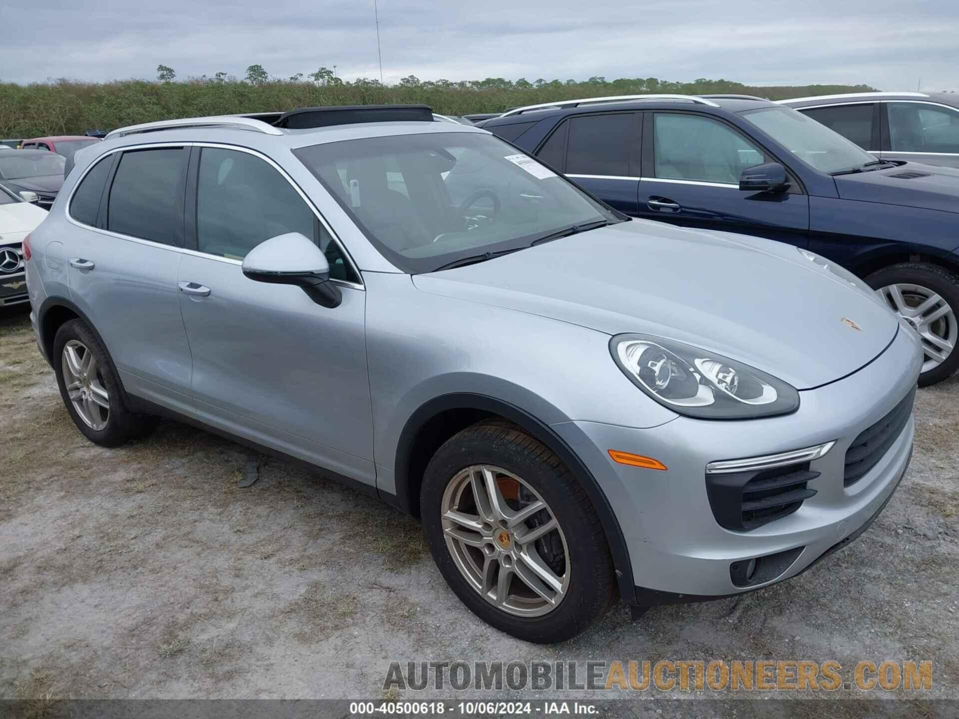 WP1AA2A24GKA08774 PORSCHE CAYENNE 2016