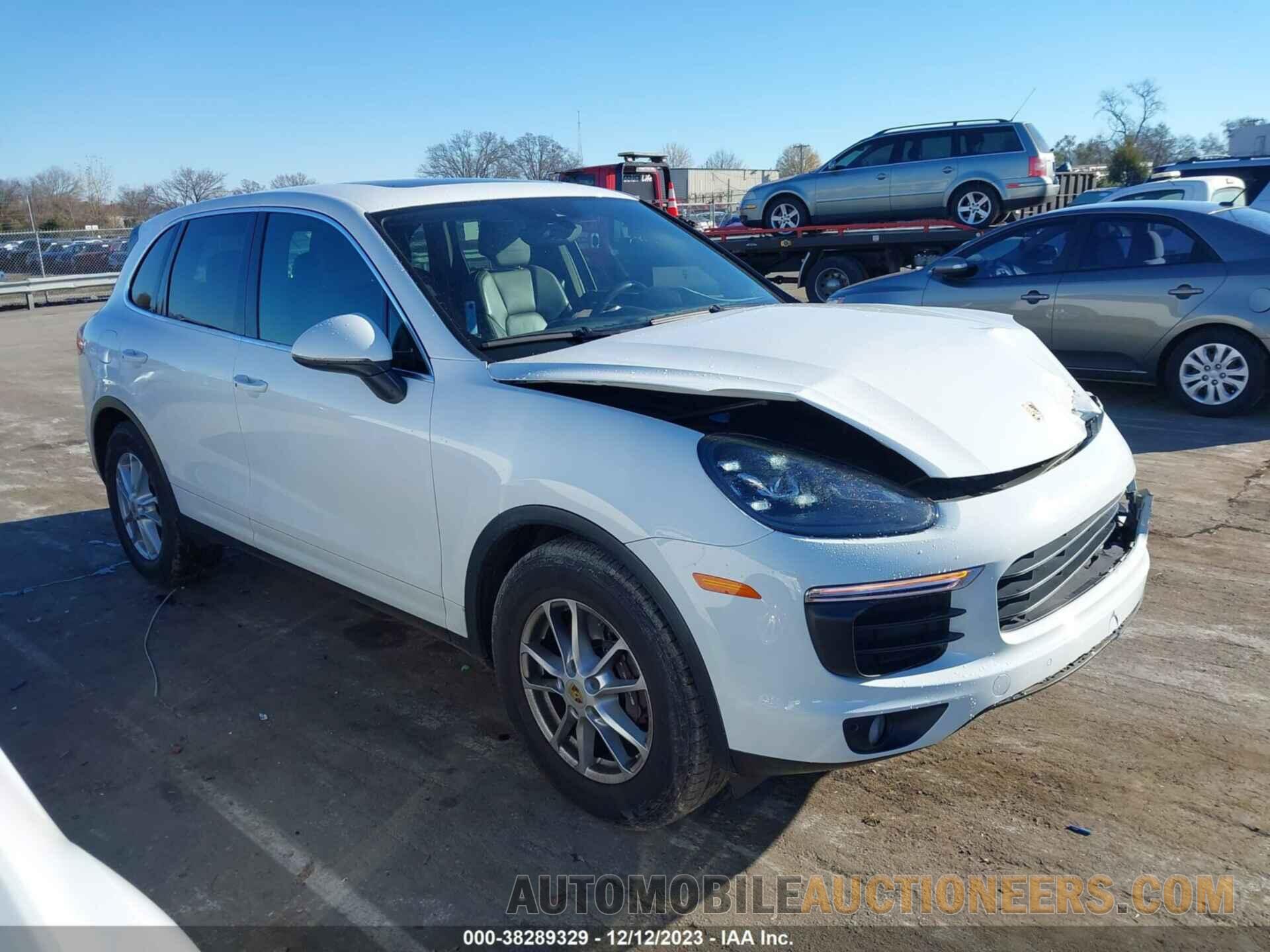 WP1AA2A24GKA11982 PORSCHE CAYENNE 2016