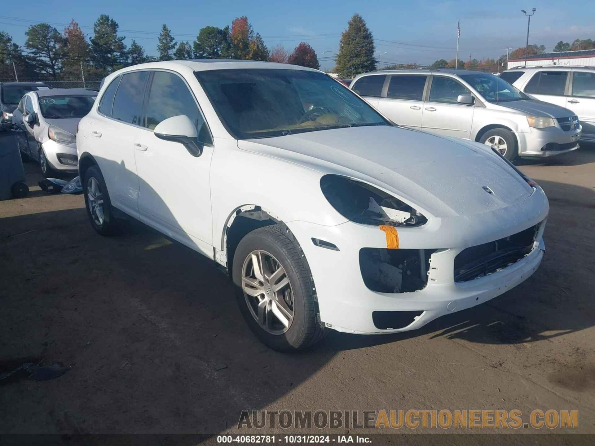 WP1AA2A24GLA10048 PORSCHE CAYENNE 2016