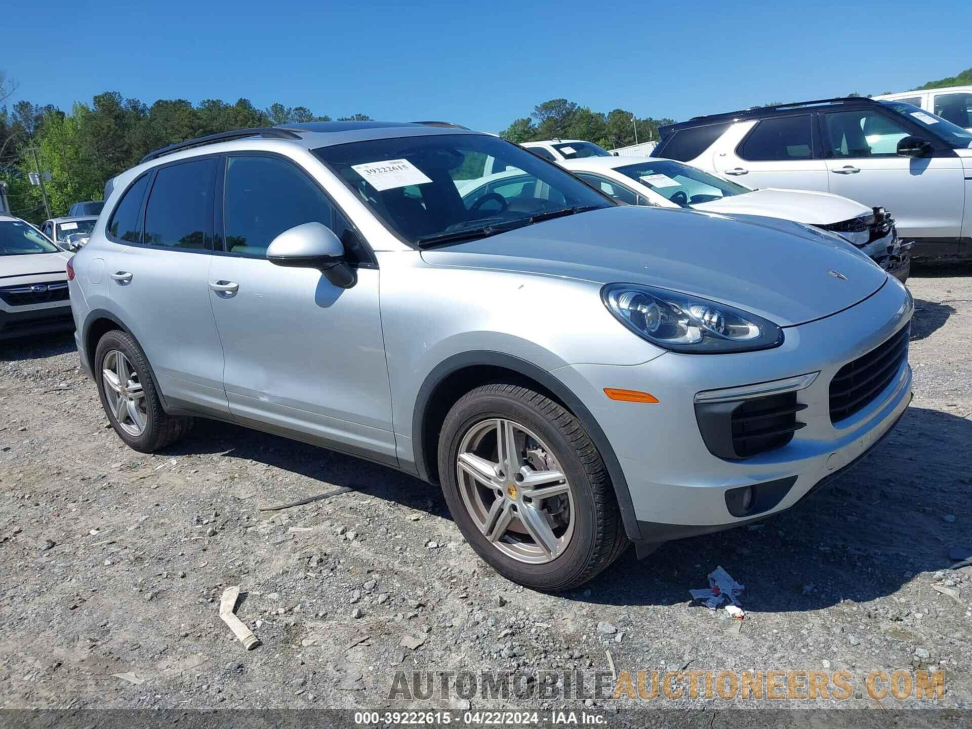 WP1AA2A24GLA10180 PORSCHE CAYENNE 2016