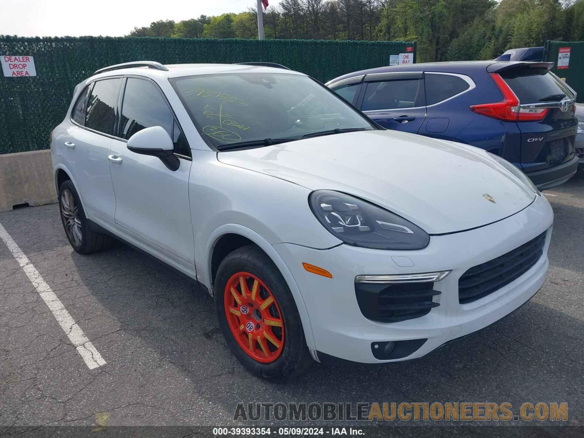 WP1AA2A24HKA80818 PORSCHE CAYENNE 2017